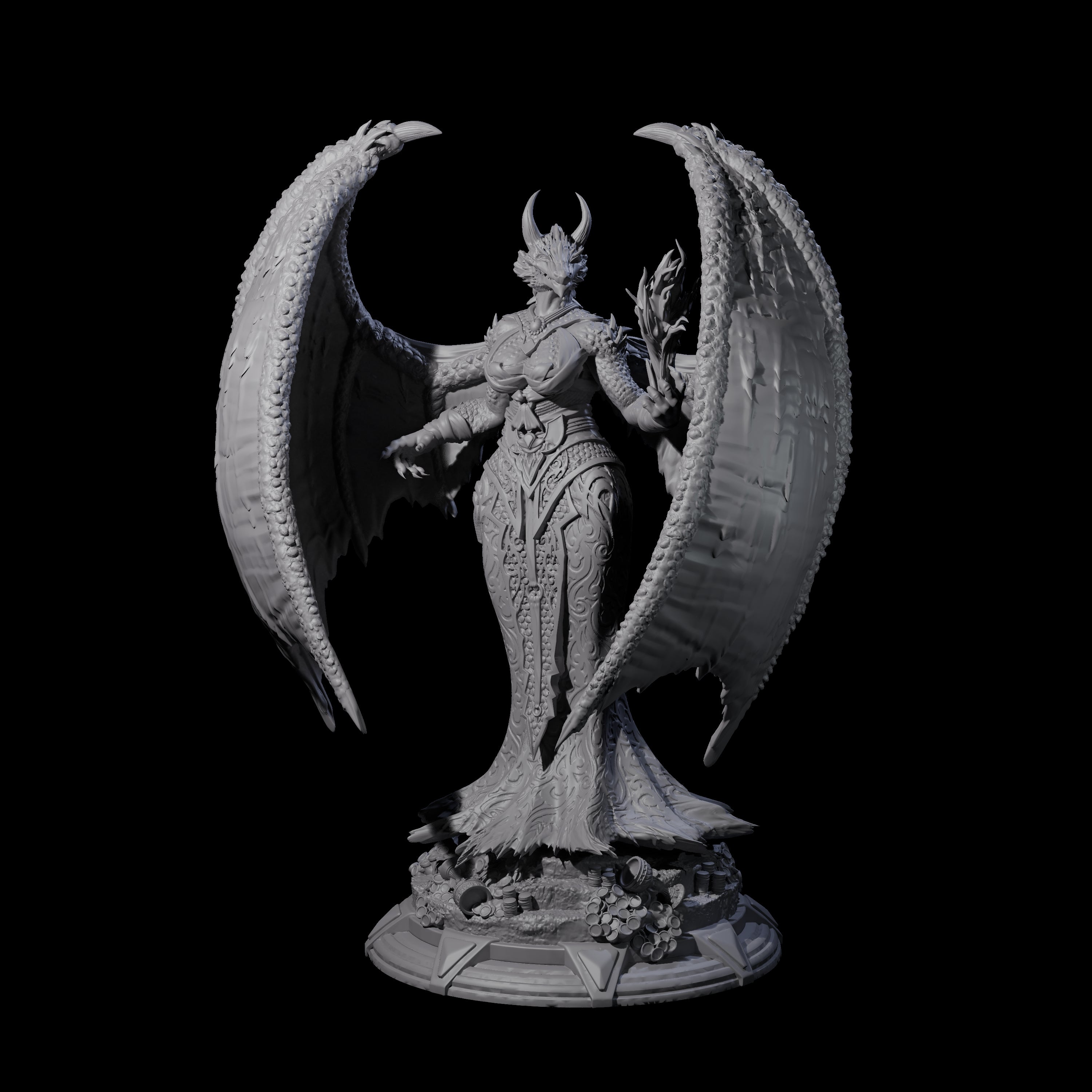 Sparking Sorcerer Miniature for Dungeons and Dragons, Pathfinder or other TTRPGs