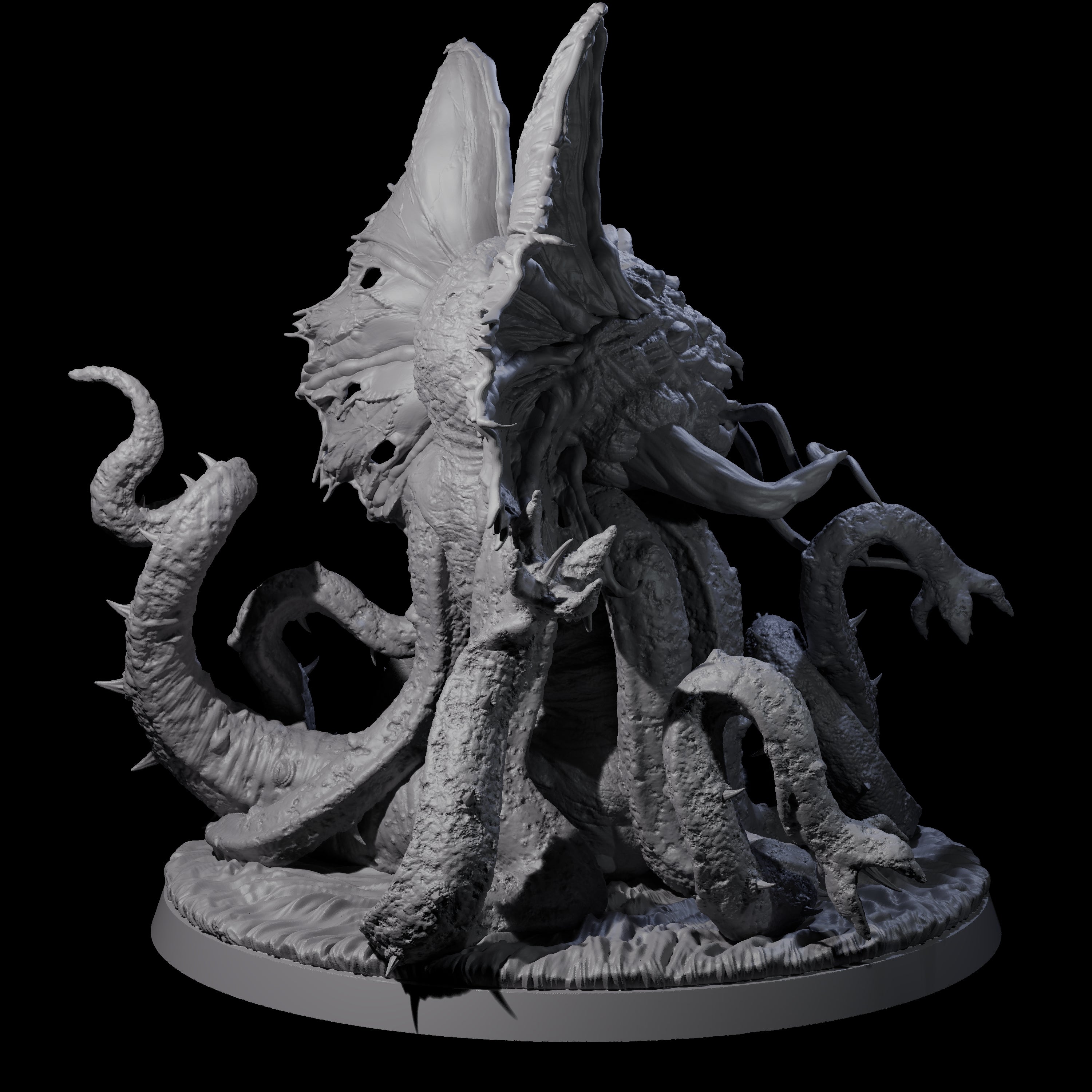 Spawning Aboleth Miniature for Dungeons and Dragons, Pathfinder or other TTRPGs