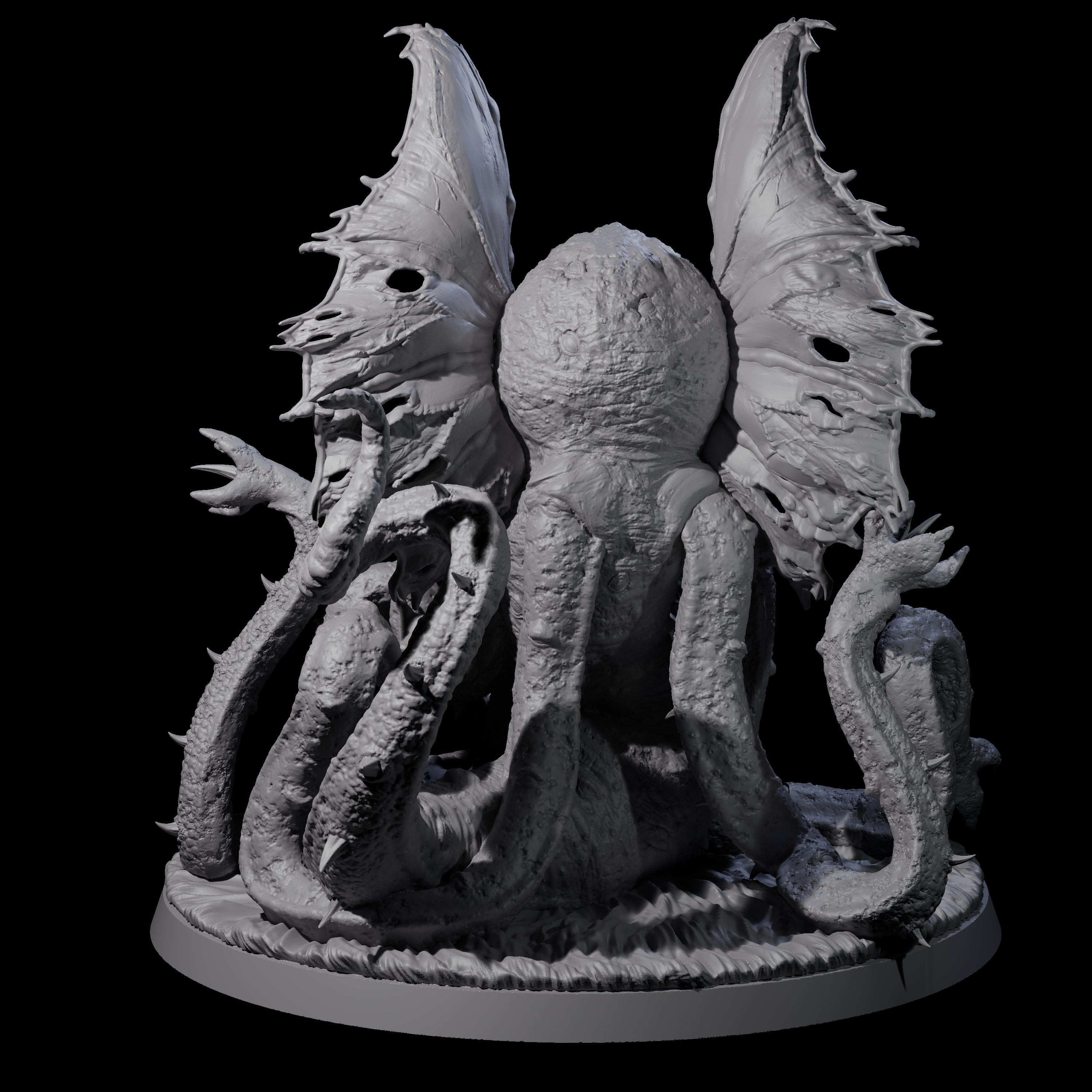 Spawning Aboleth Miniature for Dungeons and Dragons, Pathfinder or other TTRPGs