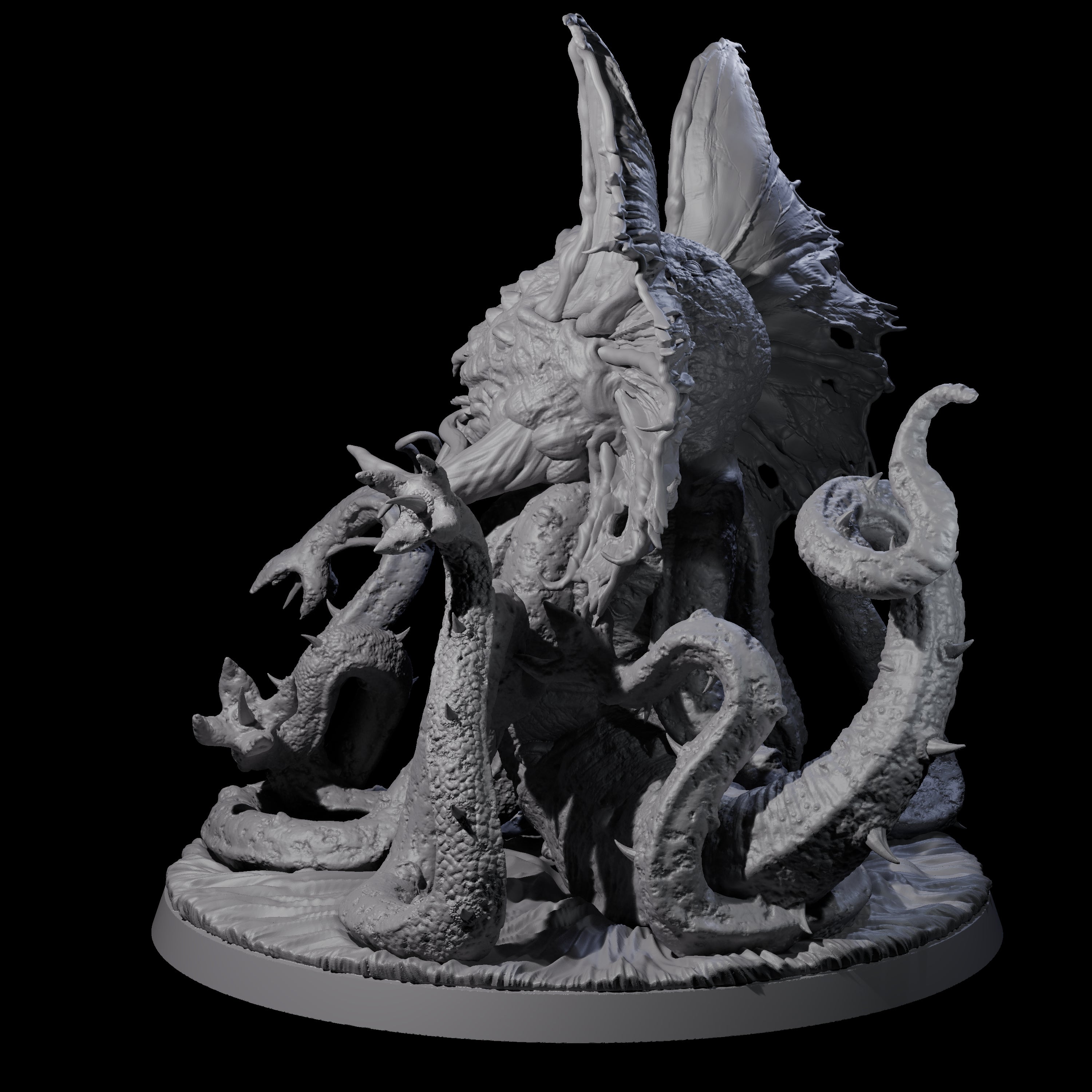 Spawning Aboleth Miniature for Dungeons and Dragons, Pathfinder or other TTRPGs