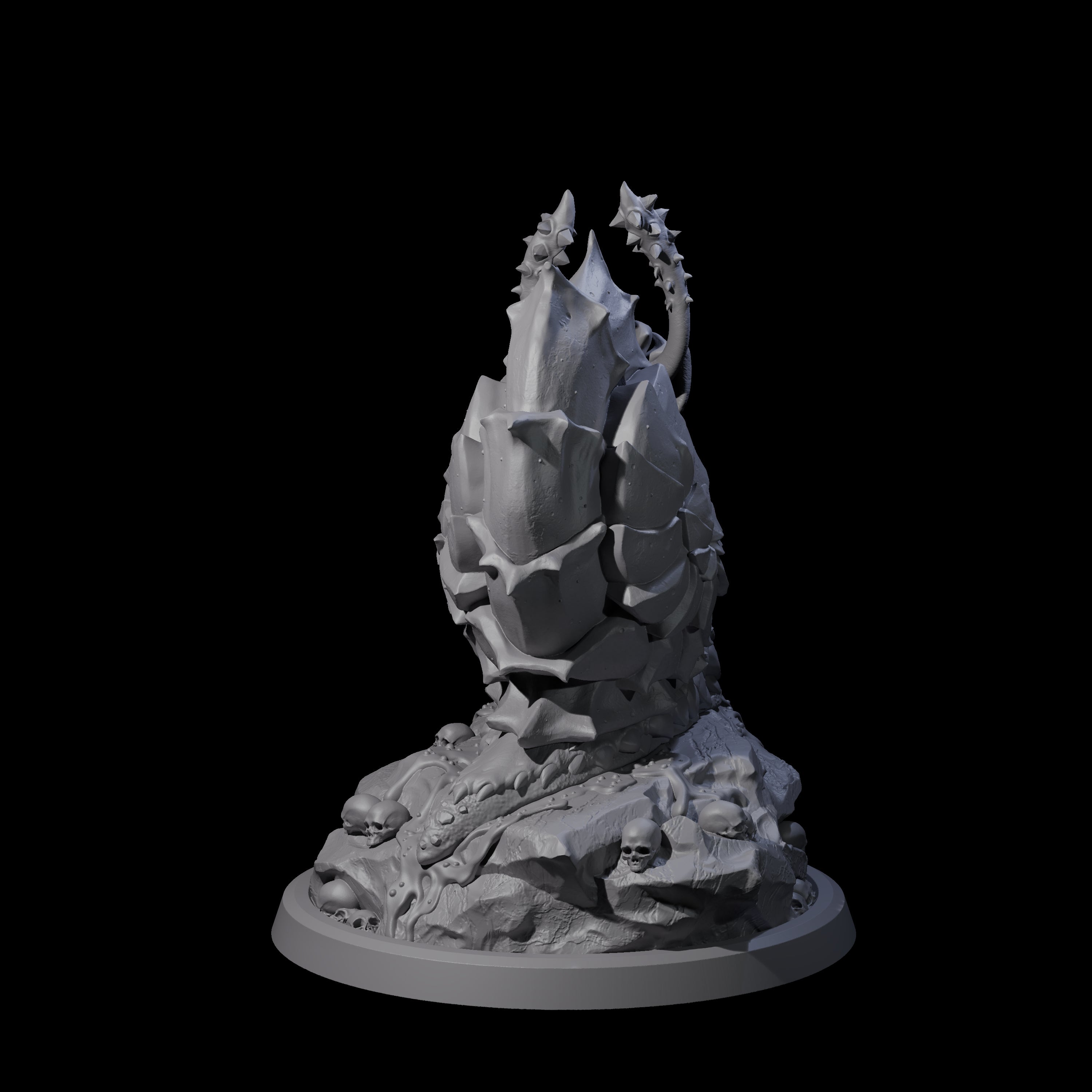 Spiky Snail Miniature for Dungeons and Dragons, Pathfinder or other TTRPGs