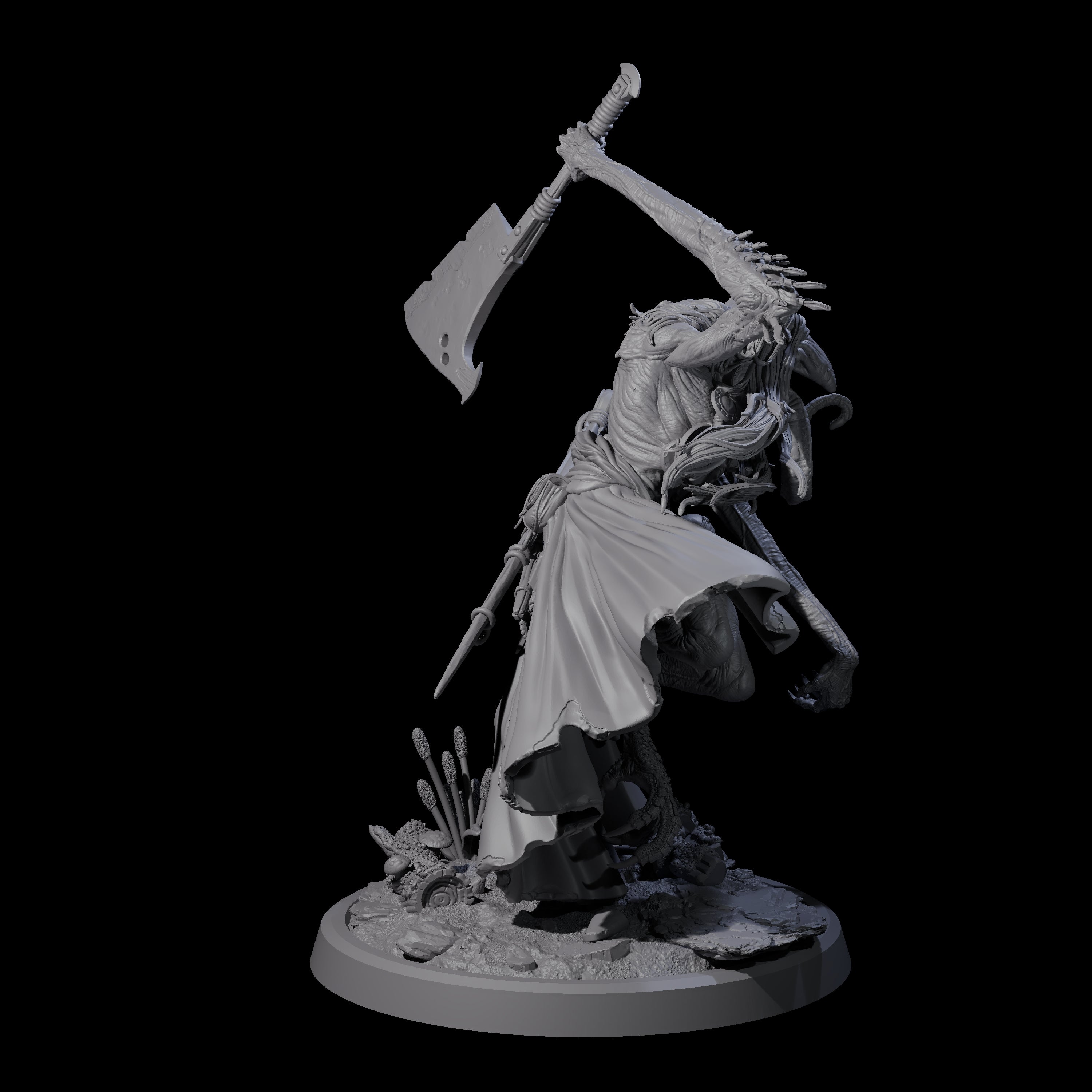 Spindly Forest Hag D Miniature for Dungeons and Dragons, Pathfinder or other TTRPGs