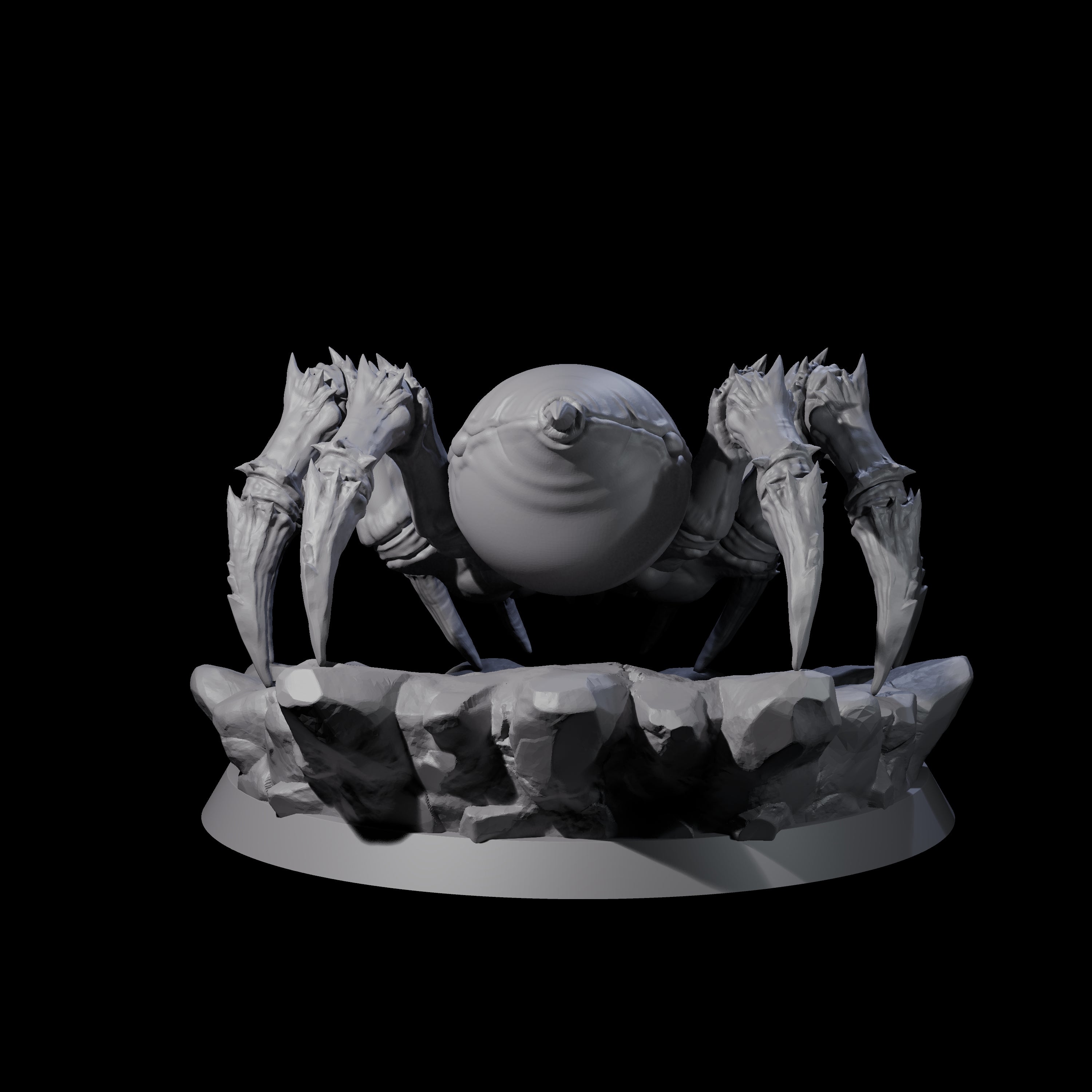 Spinning Giant Spider A Miniature for Dungeons and Dragons, Pathfinder or other TTRPGs