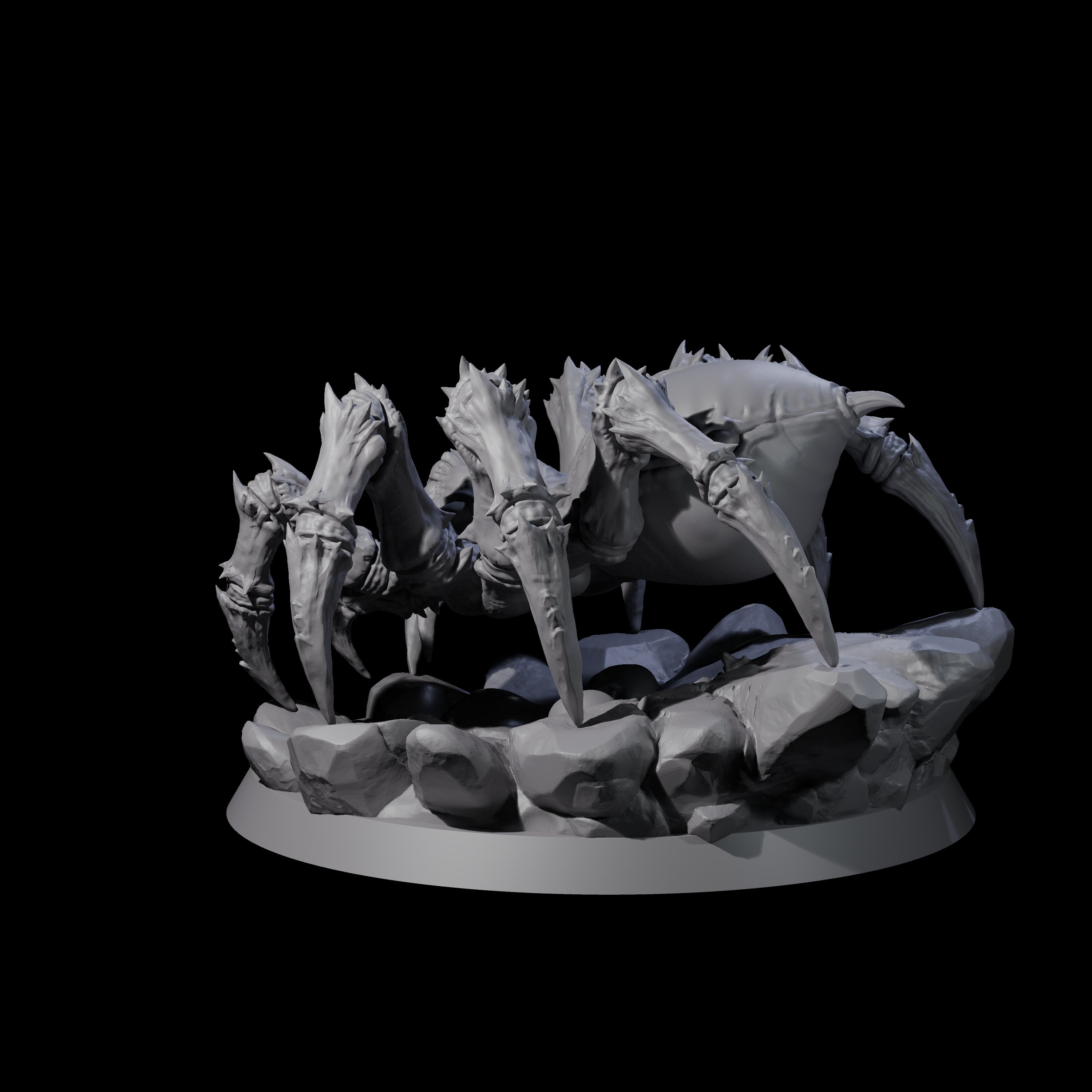 Spinning Giant Spider A Miniature for Dungeons and Dragons, Pathfinder or other TTRPGs