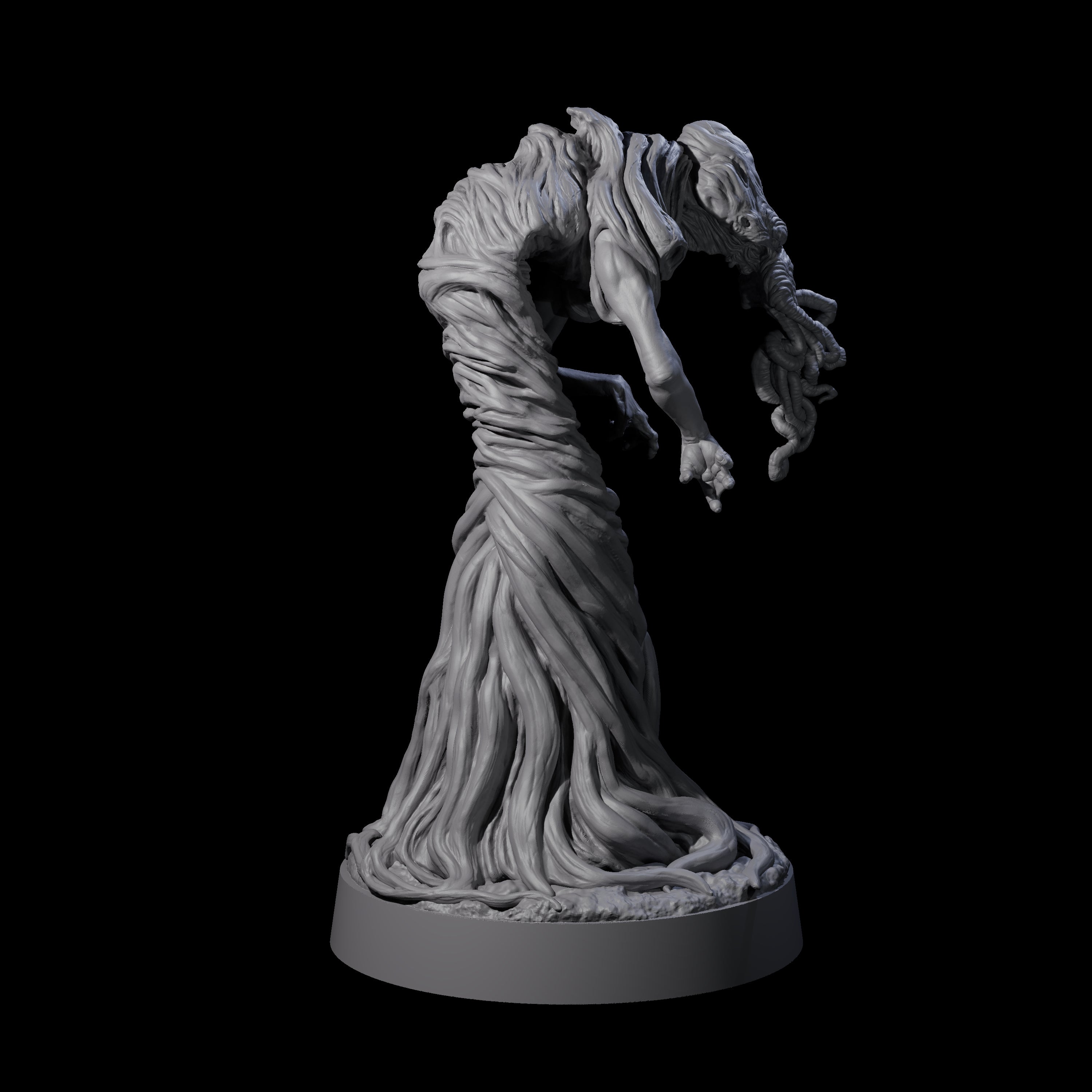 Spiny Mind Flayer A Miniature for Dungeons and Dragons, Pathfinder or other TTRPGs