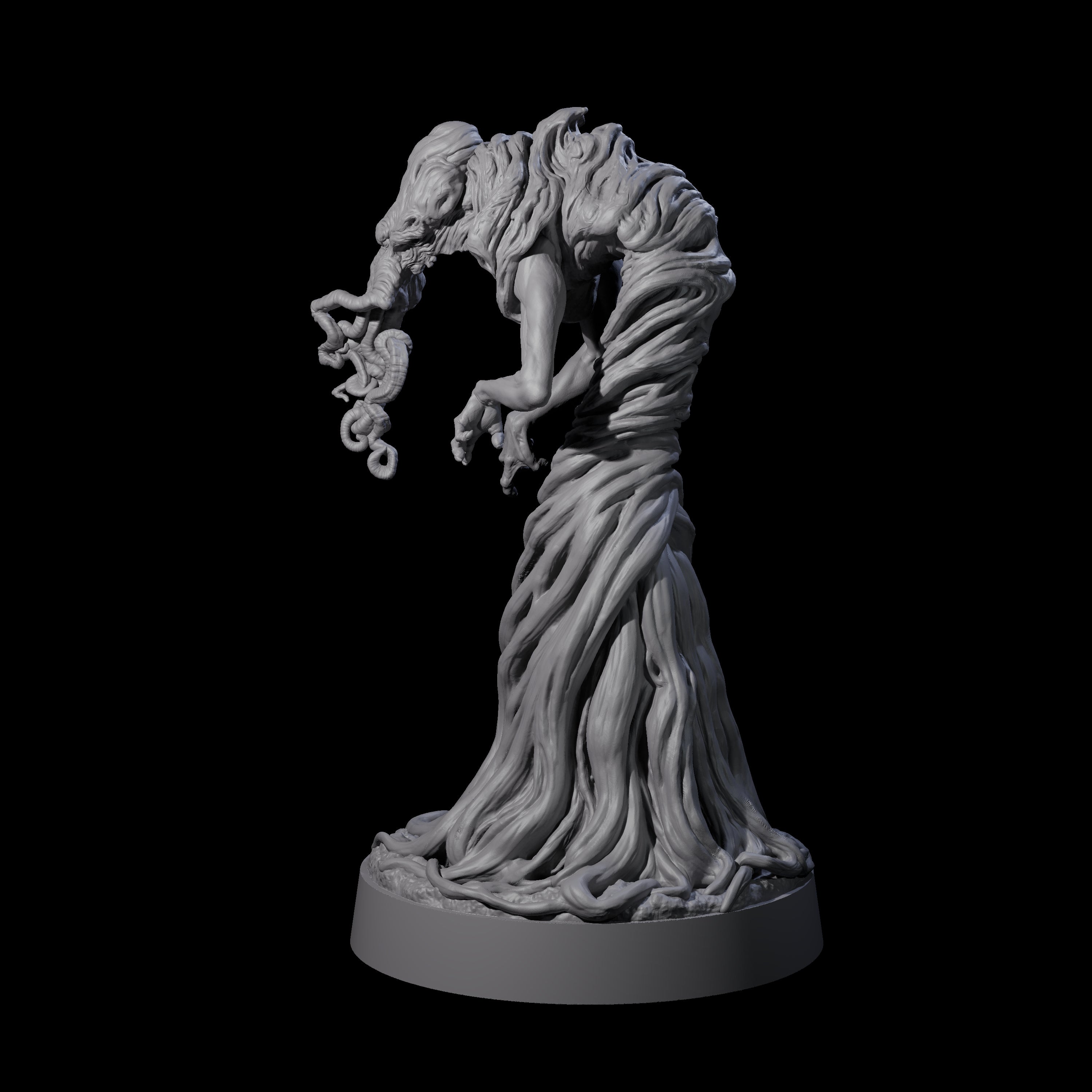 Spiny Mind Flayer A Miniature for Dungeons and Dragons, Pathfinder or other TTRPGs