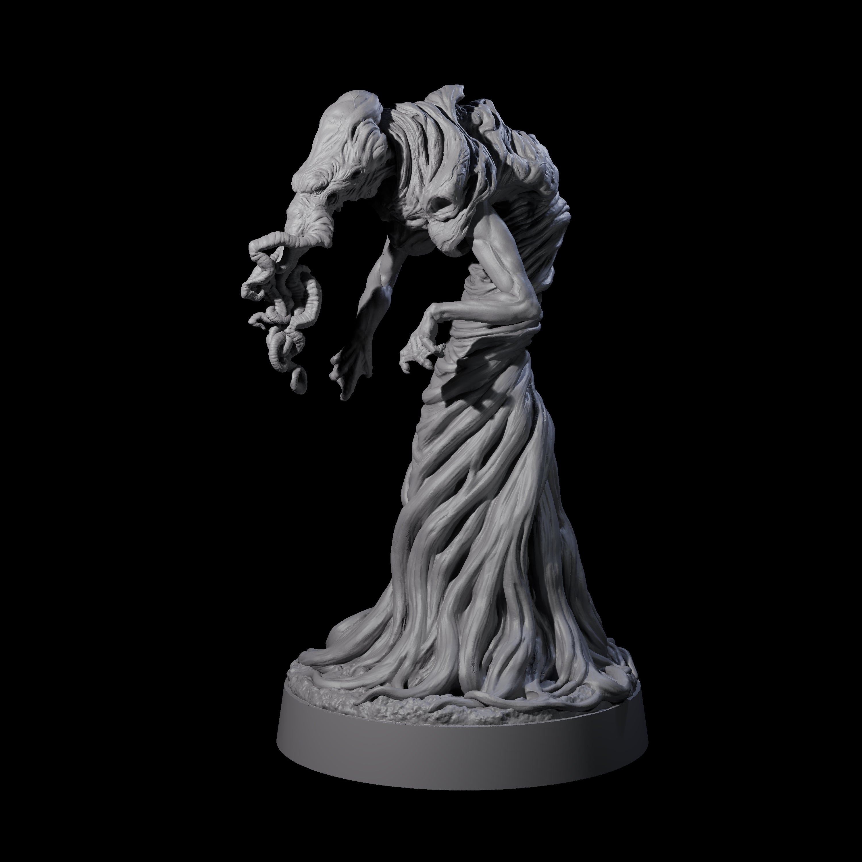 Spiny Mind Flayer A Miniature for Dungeons and Dragons, Pathfinder or other TTRPGs