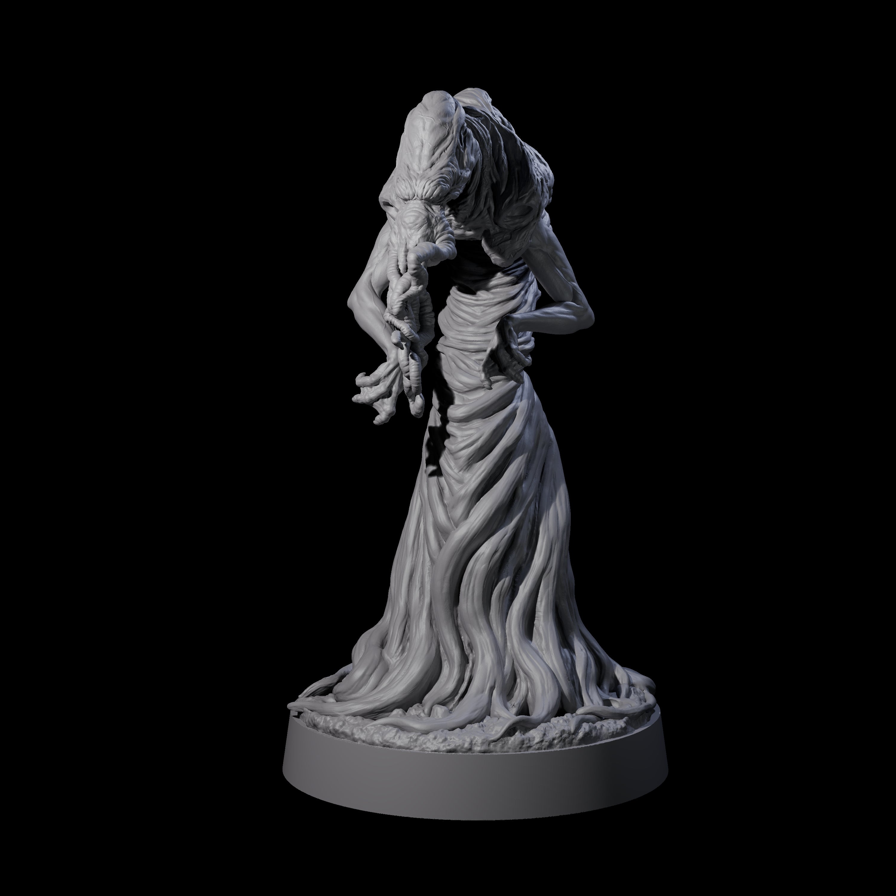 Spiny Mind Flayer A Miniature for Dungeons and Dragons, Pathfinder or other TTRPGs