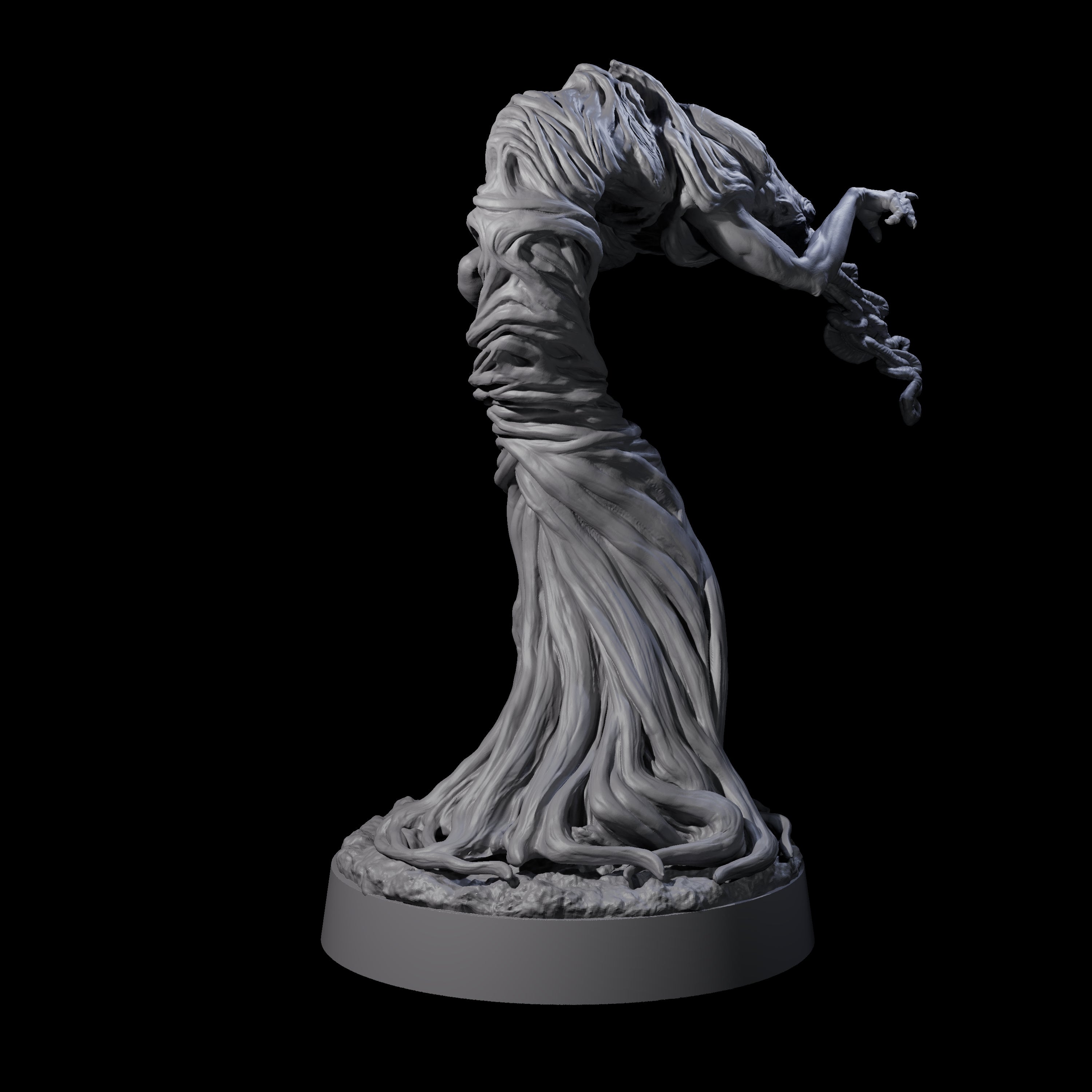 Spiny Mind Flayer B Miniature for Dungeons and Dragons, Pathfinder or other TTRPGs