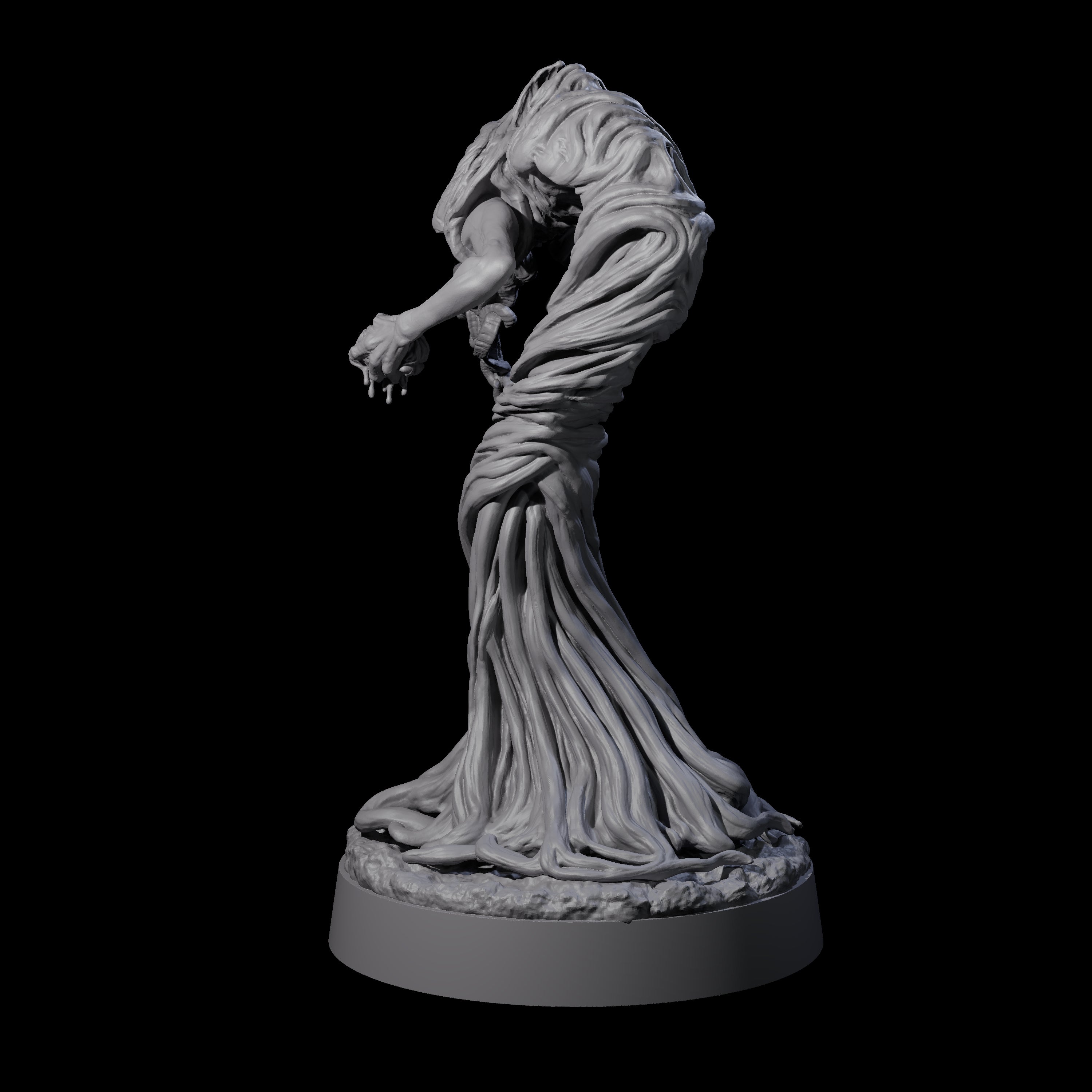 Spiny Mind Flayer B Miniature for Dungeons and Dragons, Pathfinder or other TTRPGs