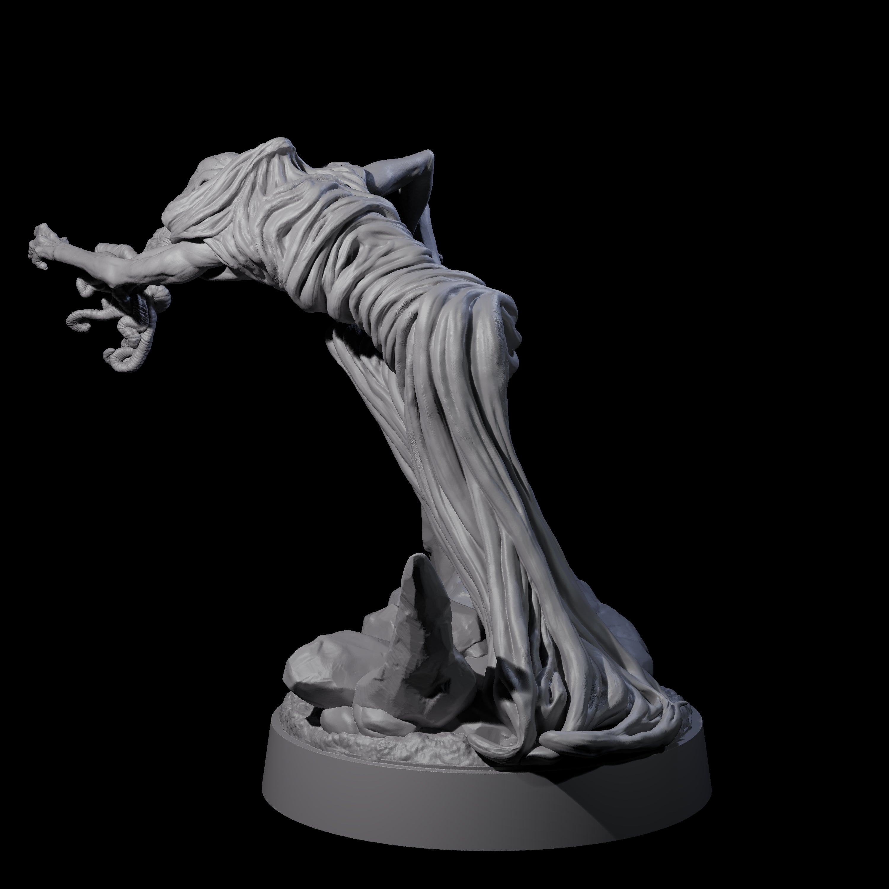 Spiny Mind Flayer C Miniature for Dungeons and Dragons, Pathfinder or other TTRPGs