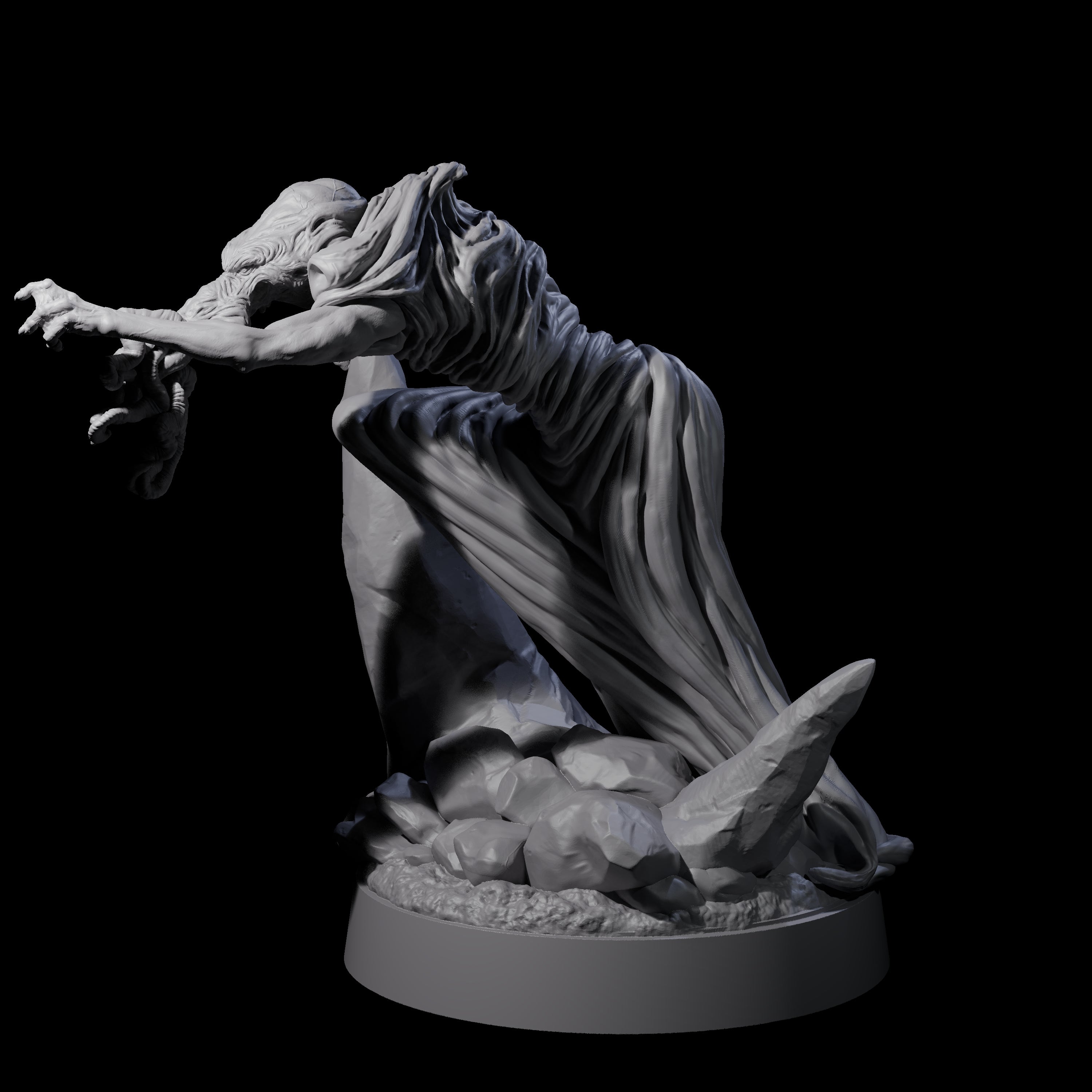 Spiny Mind Flayer C Miniature for Dungeons and Dragons, Pathfinder or other TTRPGs