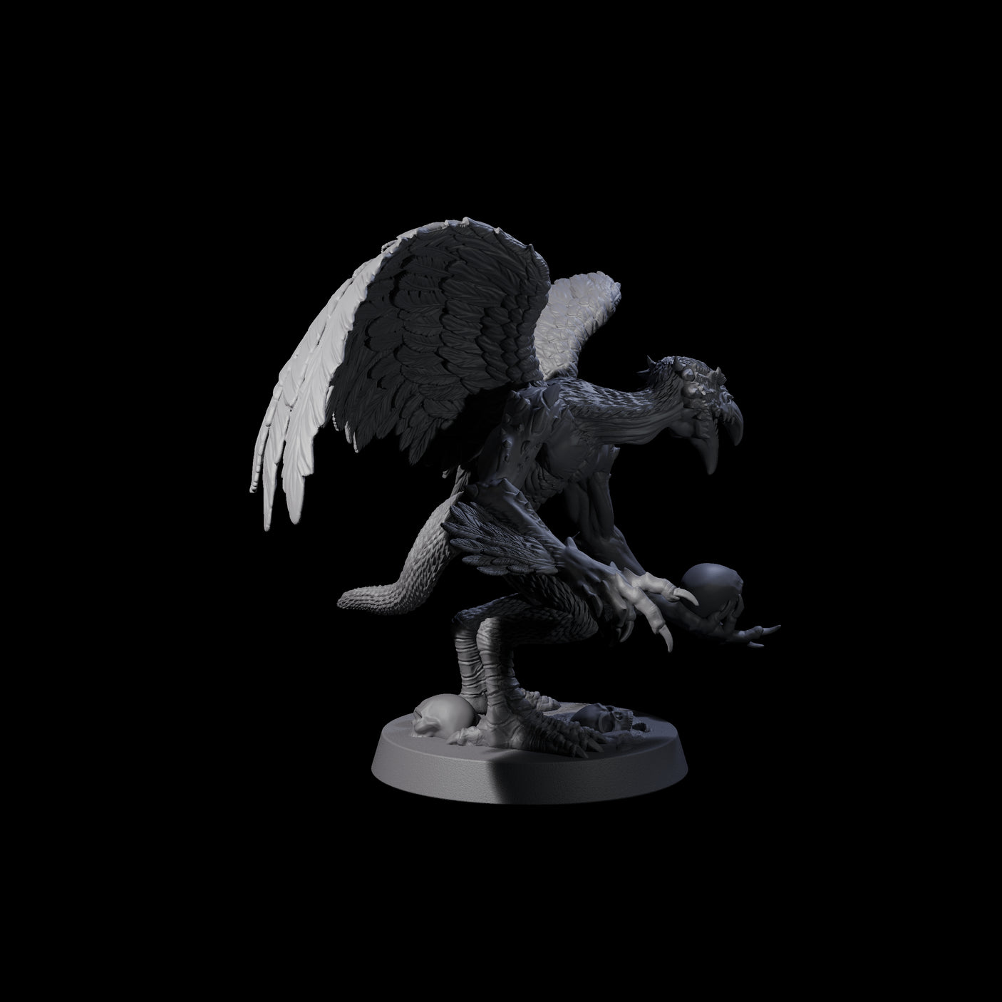 Spiny Vrok A Miniature for Dungeons and Dragons, Pathfinder or other TTRPGs