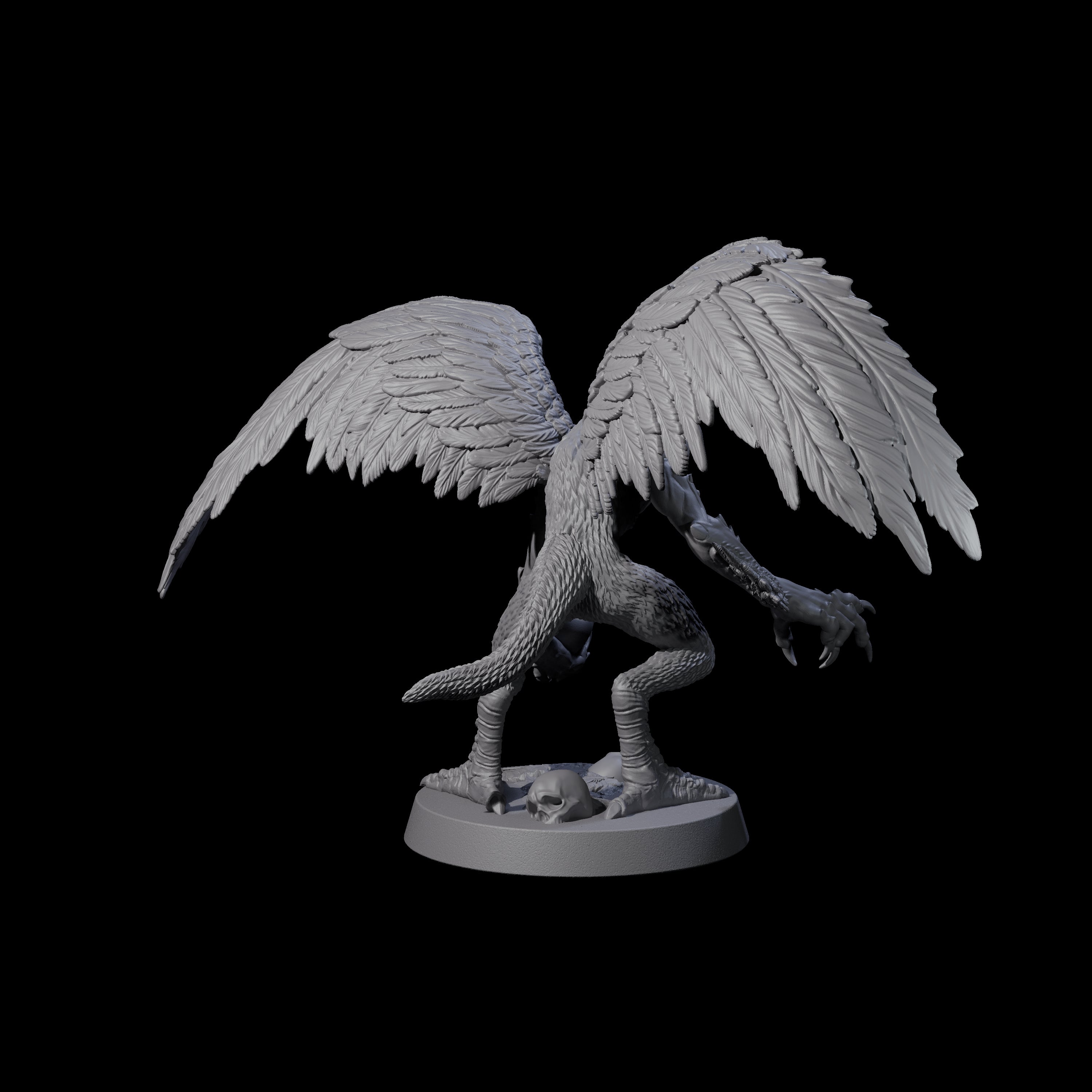 Spiny Vrok A Miniature for Dungeons and Dragons, Pathfinder or other TTRPGs