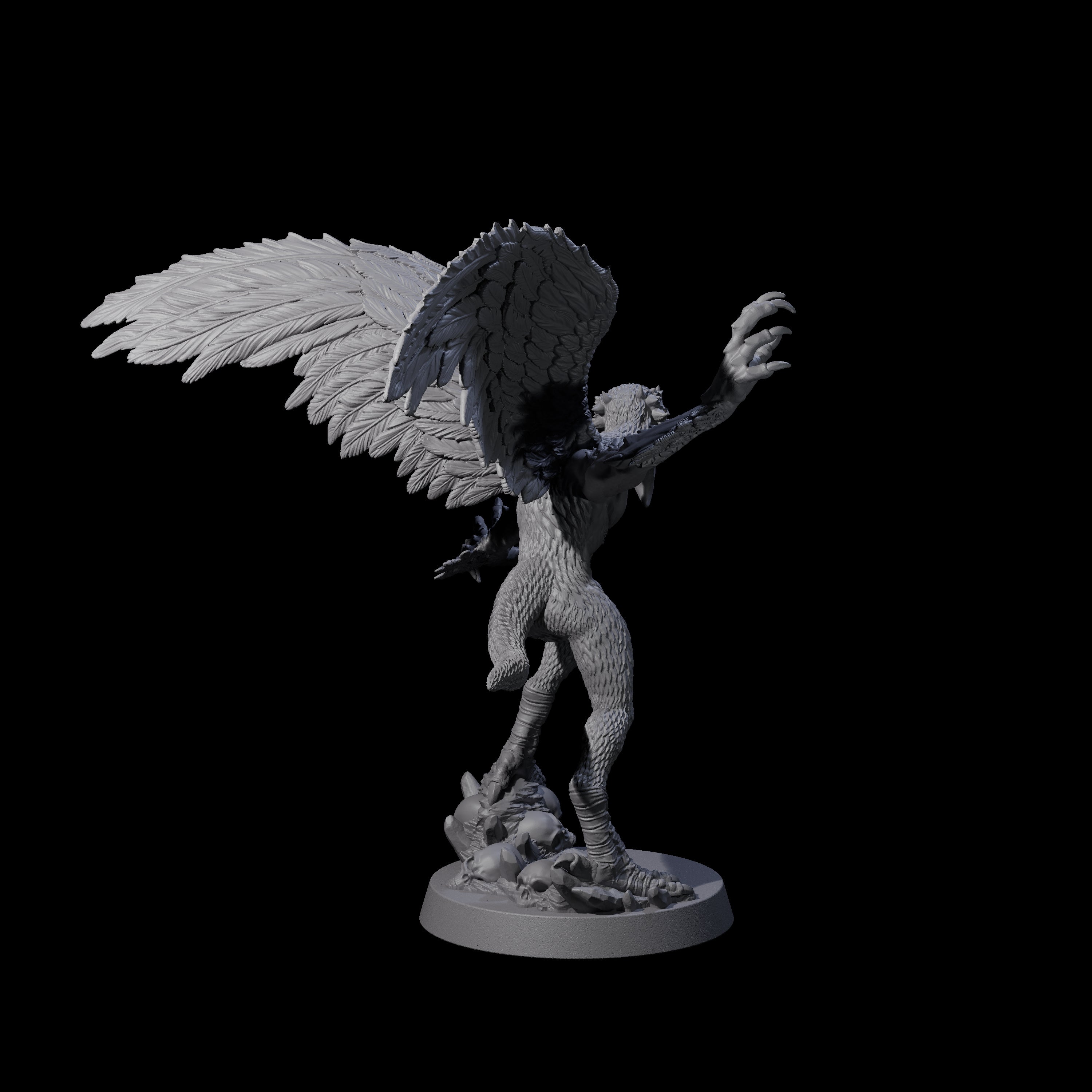 Spiny Vrok B Miniature for Dungeons and Dragons, Pathfinder or other TTRPGs