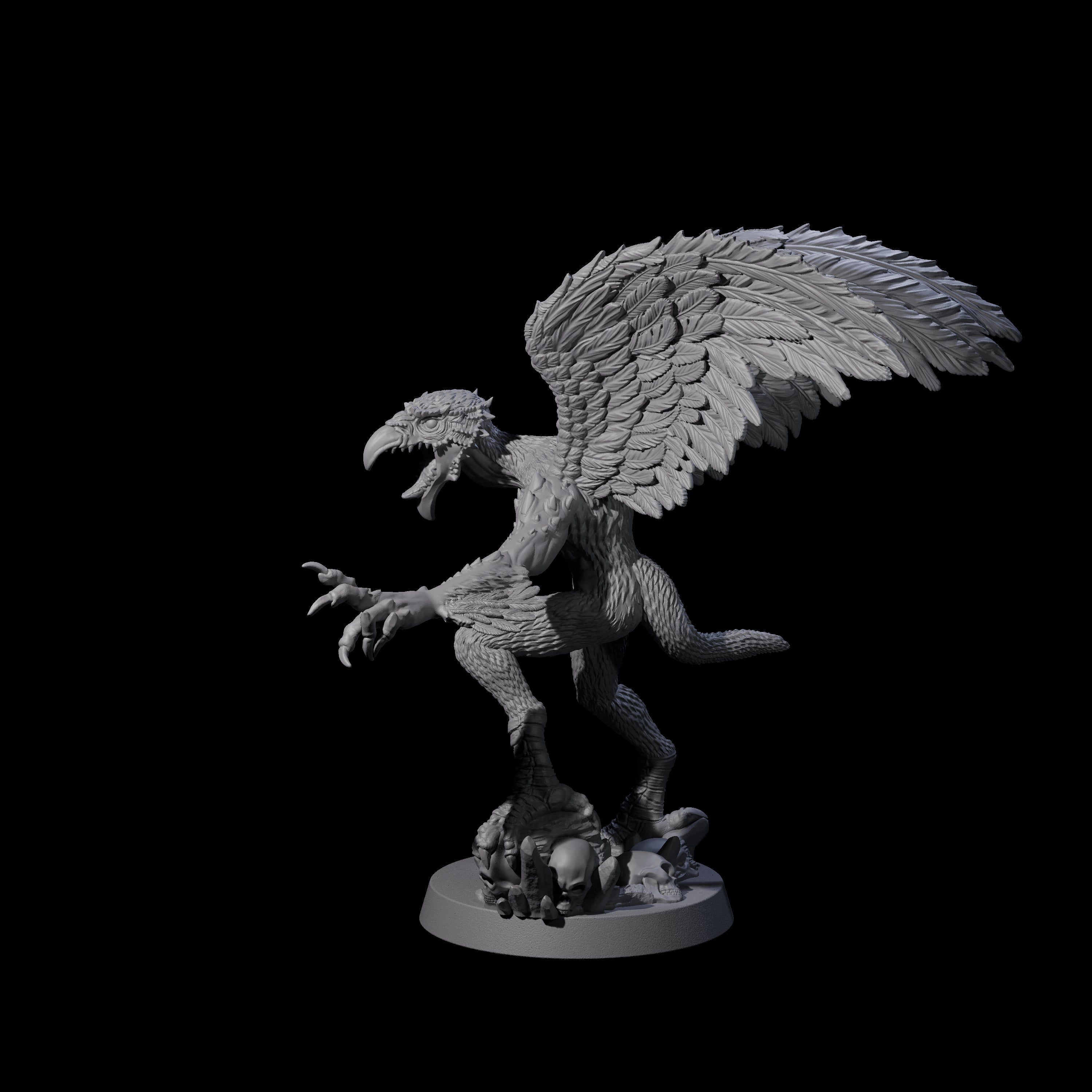 Spiny Vrok B Miniature for Dungeons and Dragons, Pathfinder or other TTRPGs