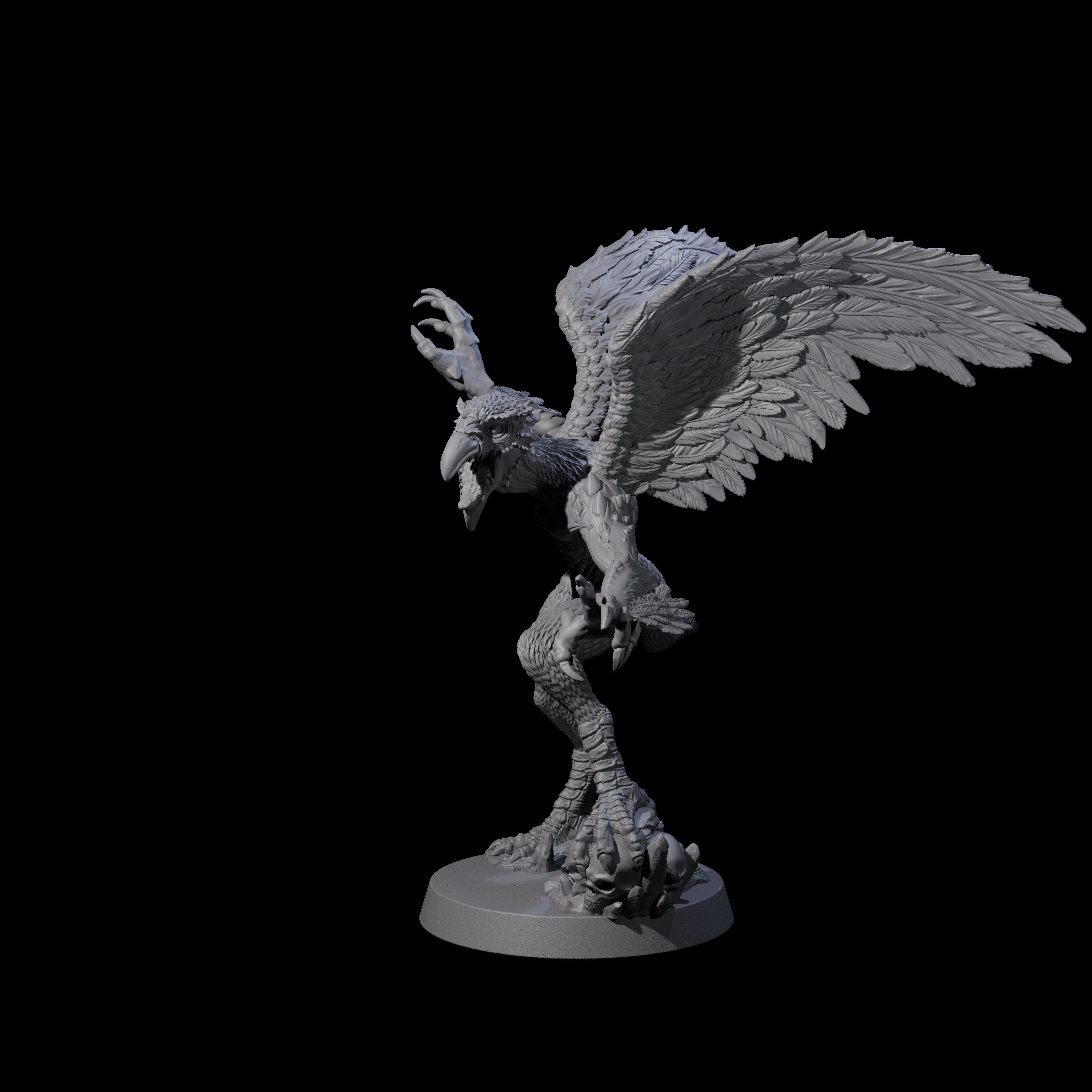 Spiny Vrok B Miniature for Dungeons and Dragons, Pathfinder or other TTRPGs