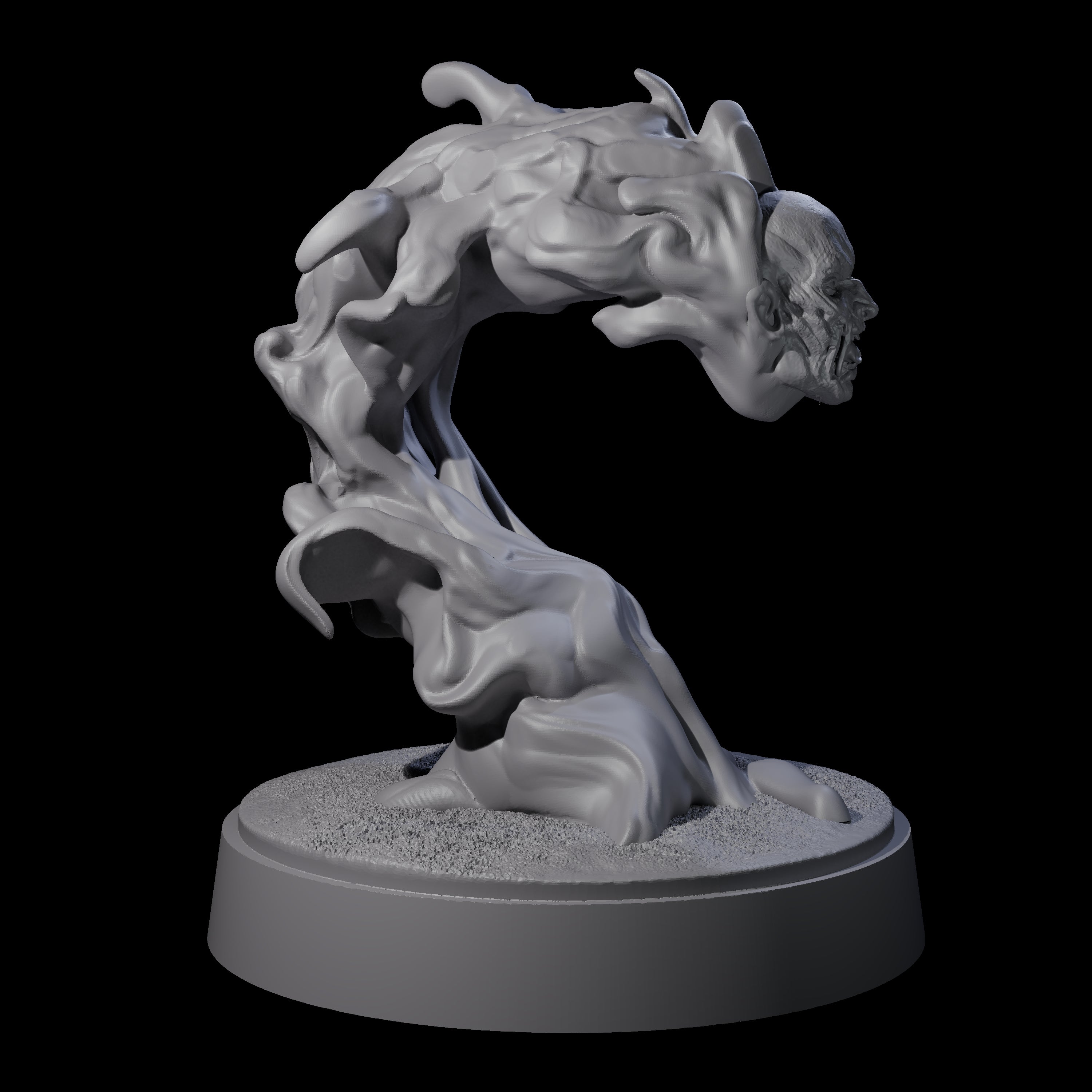 Spitting Flaming Skull A Miniature for Dungeons and Dragons, Pathfinder or other TTRPGs