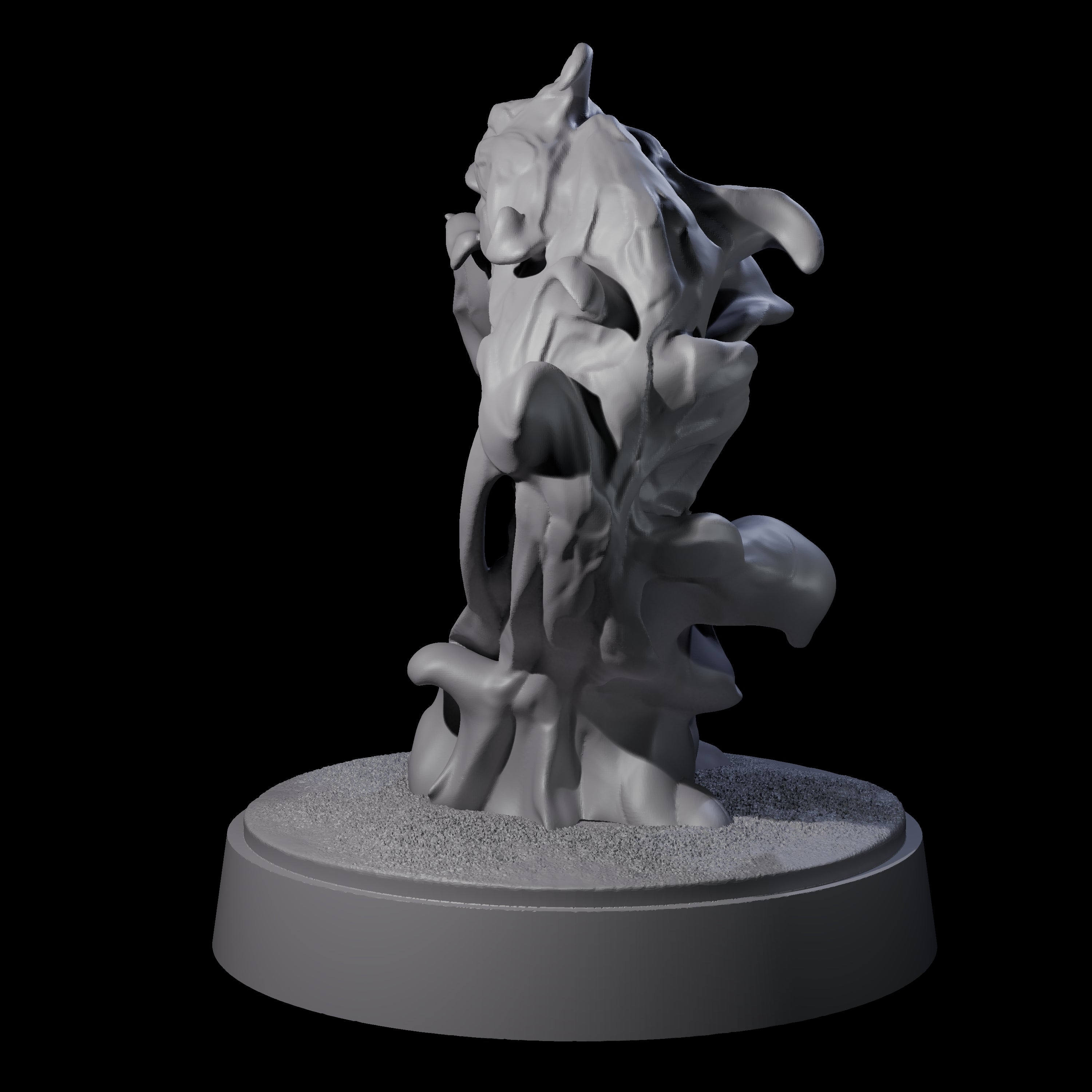 Spitting Flaming Skull A Miniature for Dungeons and Dragons, Pathfinder or other TTRPGs