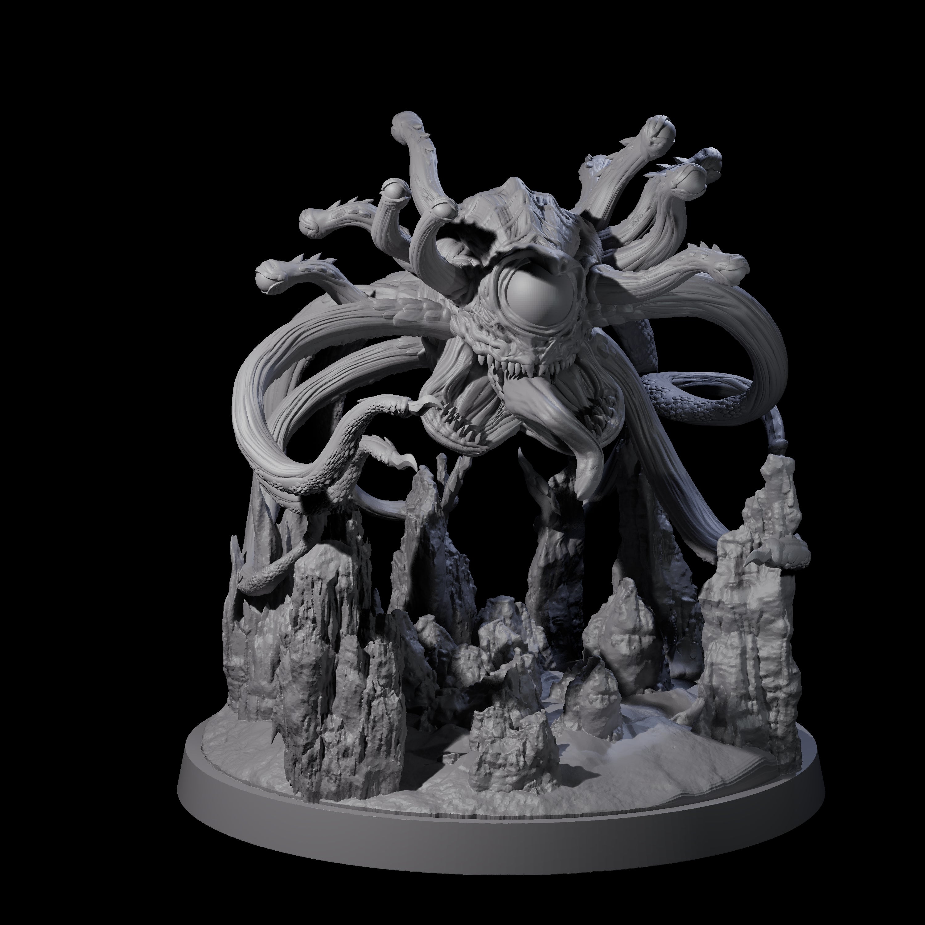 Splitting Overseer Miniature for Dungeons and Dragons, Pathfinder or other TTRPGs