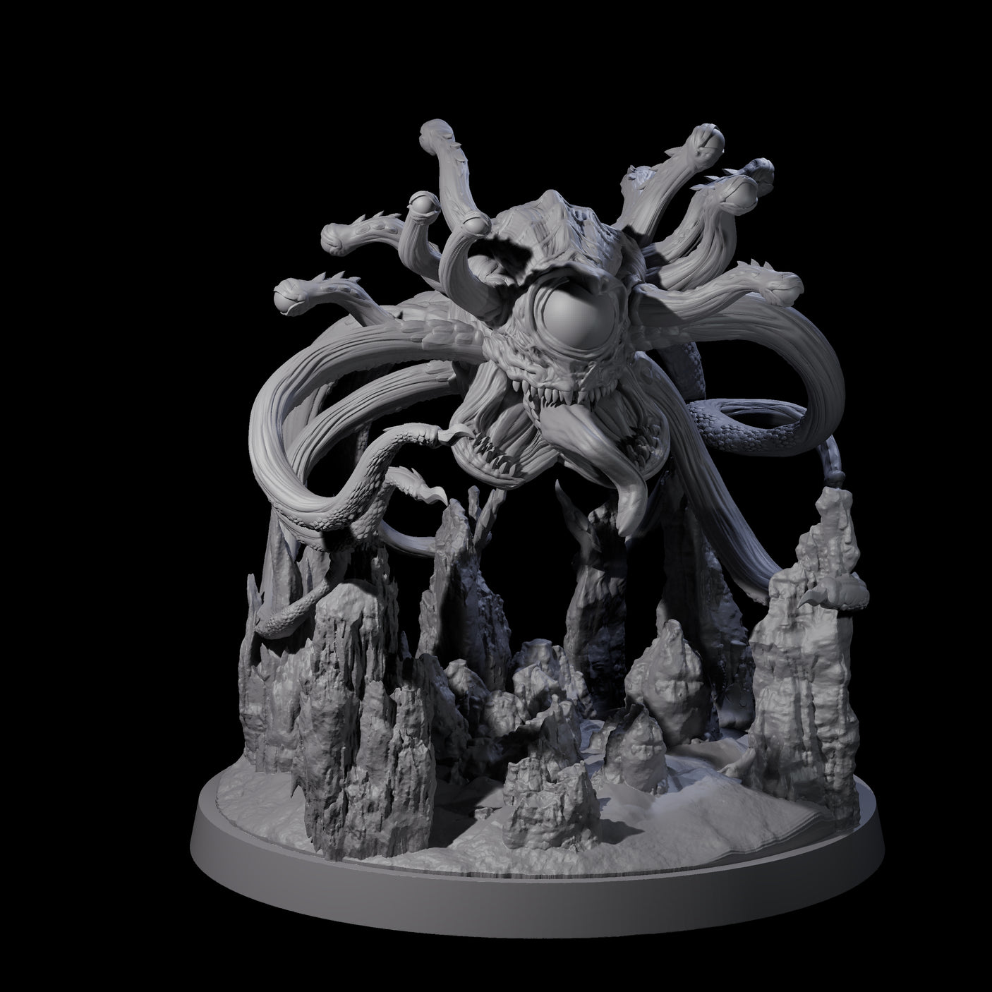 Splitting Overseer Miniature for Dungeons and Dragons, Pathfinder or other TTRPGs