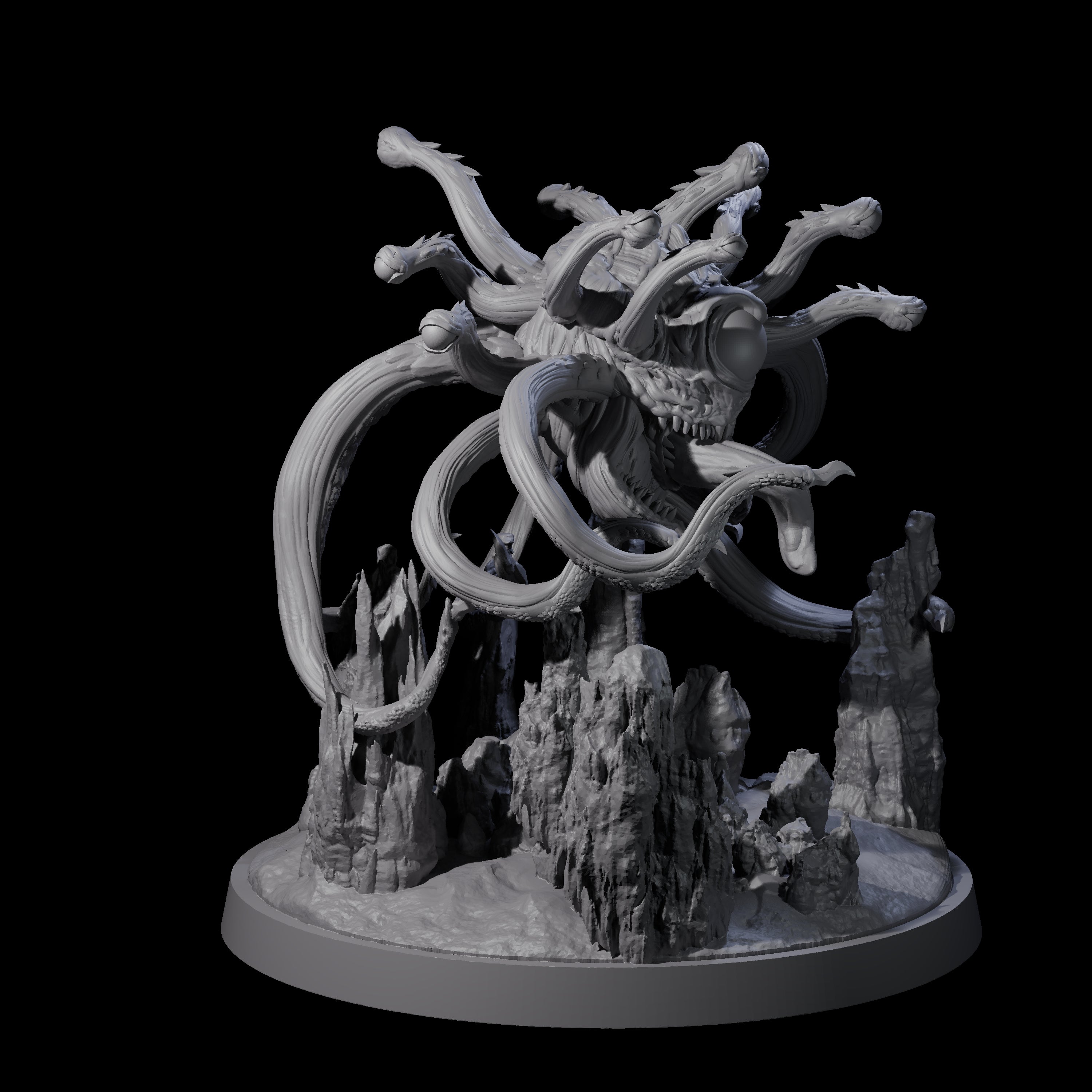 Splitting Overseer Miniature for Dungeons and Dragons, Pathfinder or other TTRPGs