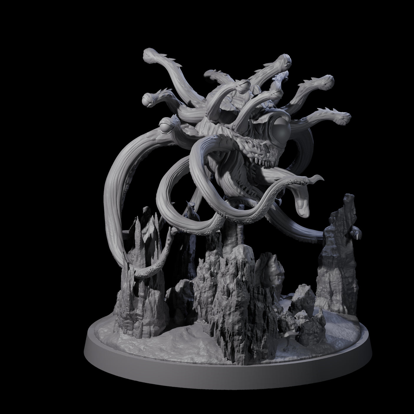 Splitting Overseer Miniature for Dungeons and Dragons, Pathfinder or other TTRPGs