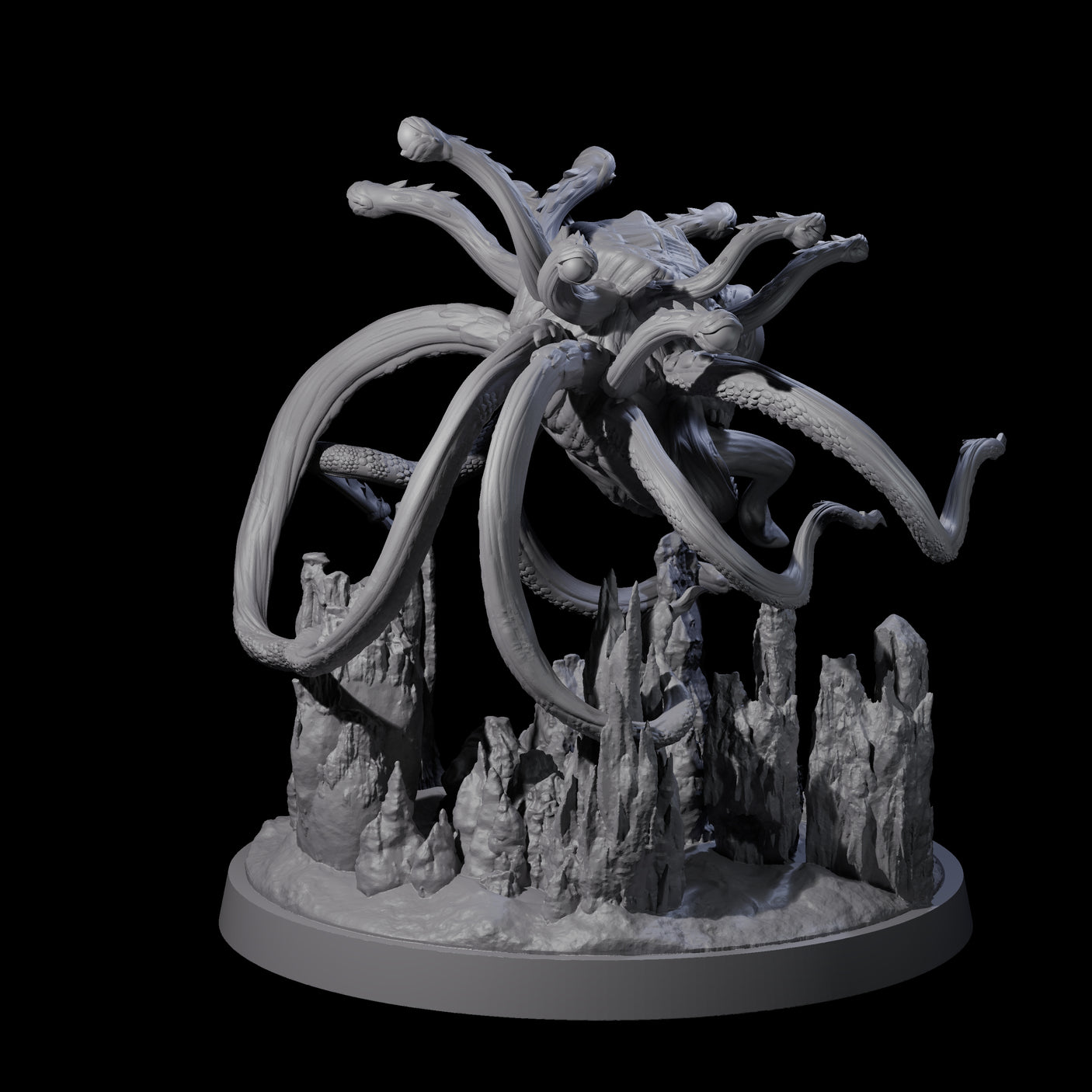 Splitting Overseer Miniature for Dungeons and Dragons, Pathfinder or other TTRPGs