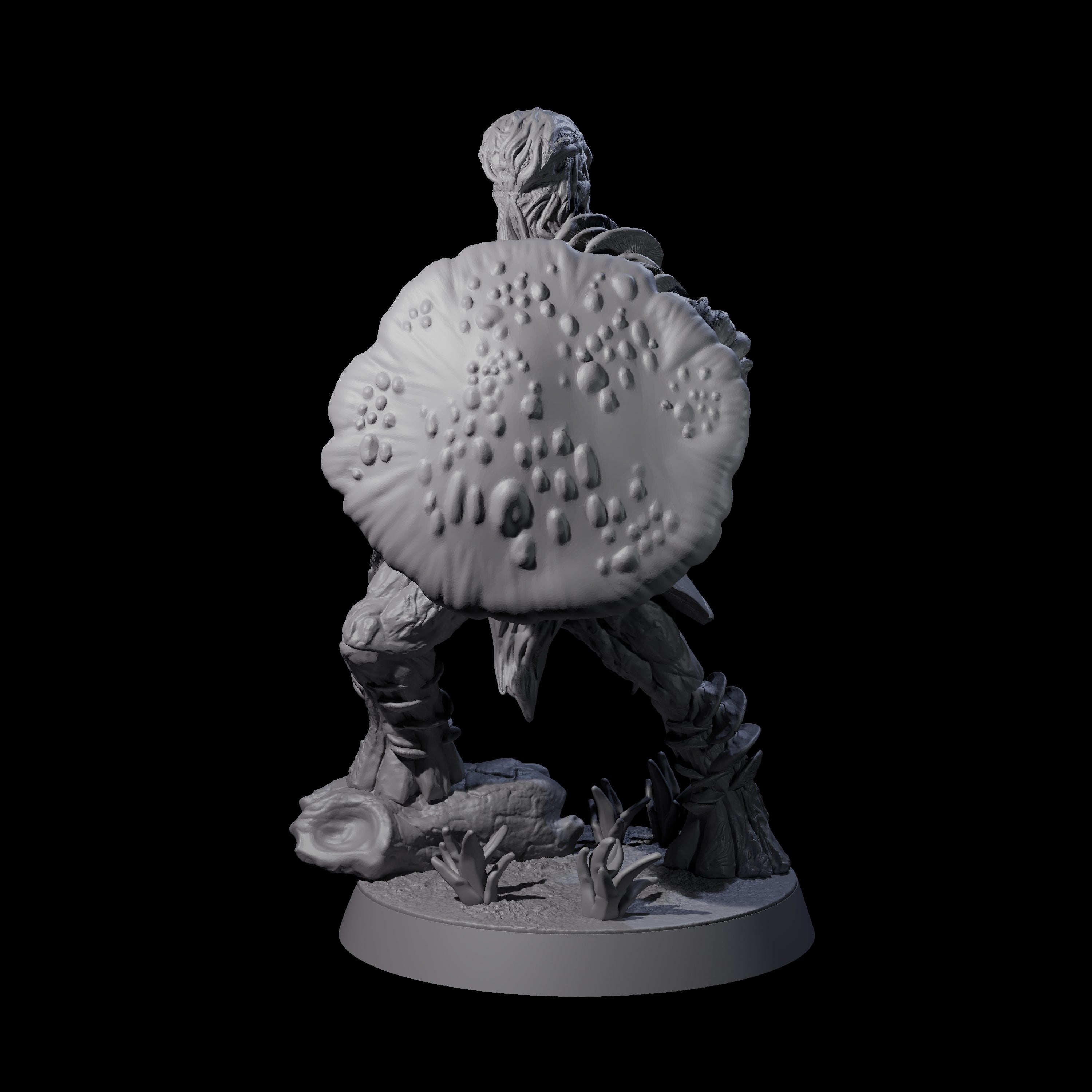 Spongy Myconid Warrior A Miniature for Dungeons and Dragons, Pathfinder or other TTRPGs