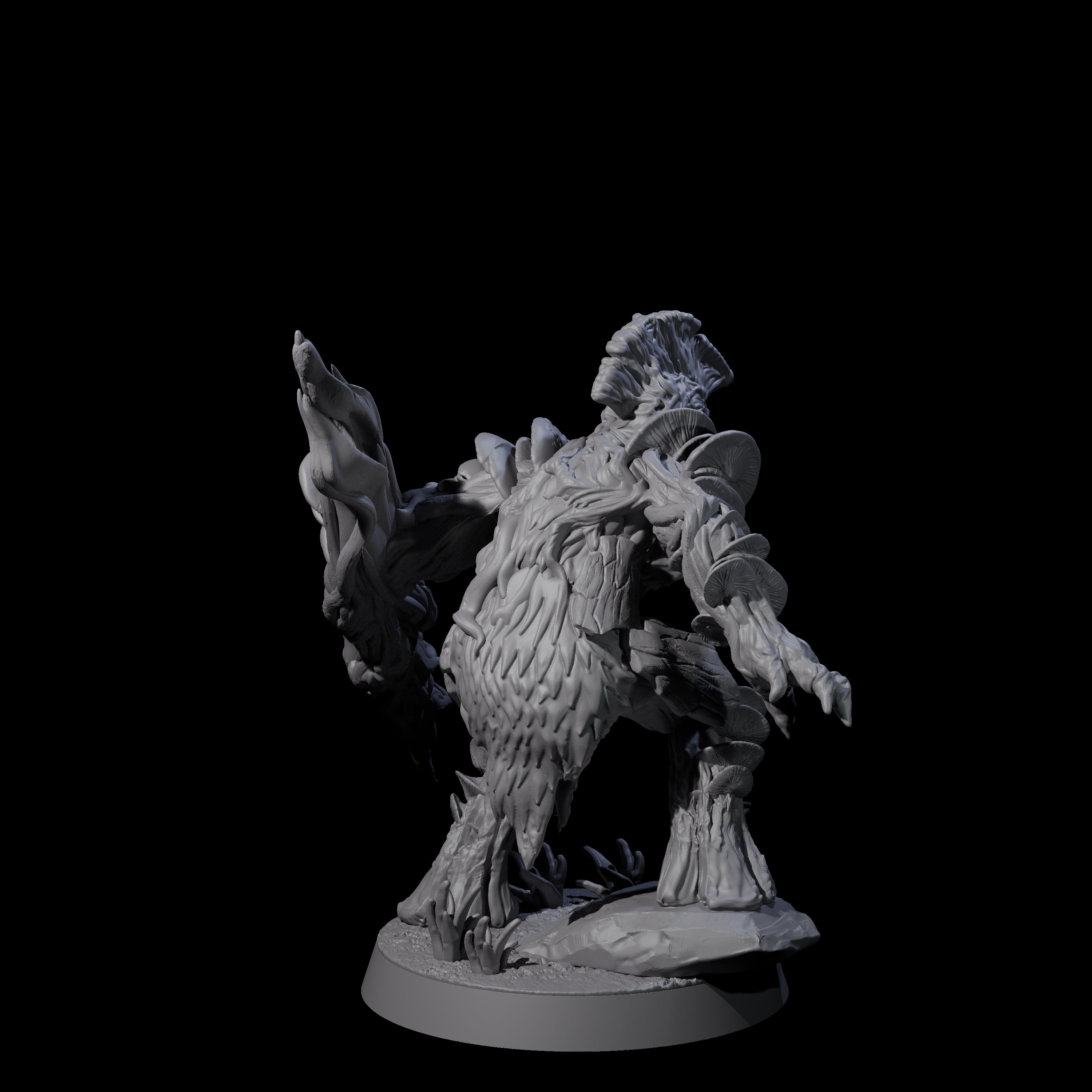 Spongy Myconid Warrior C Miniature for Dungeons and Dragons, Pathfinder or other TTRPGs
