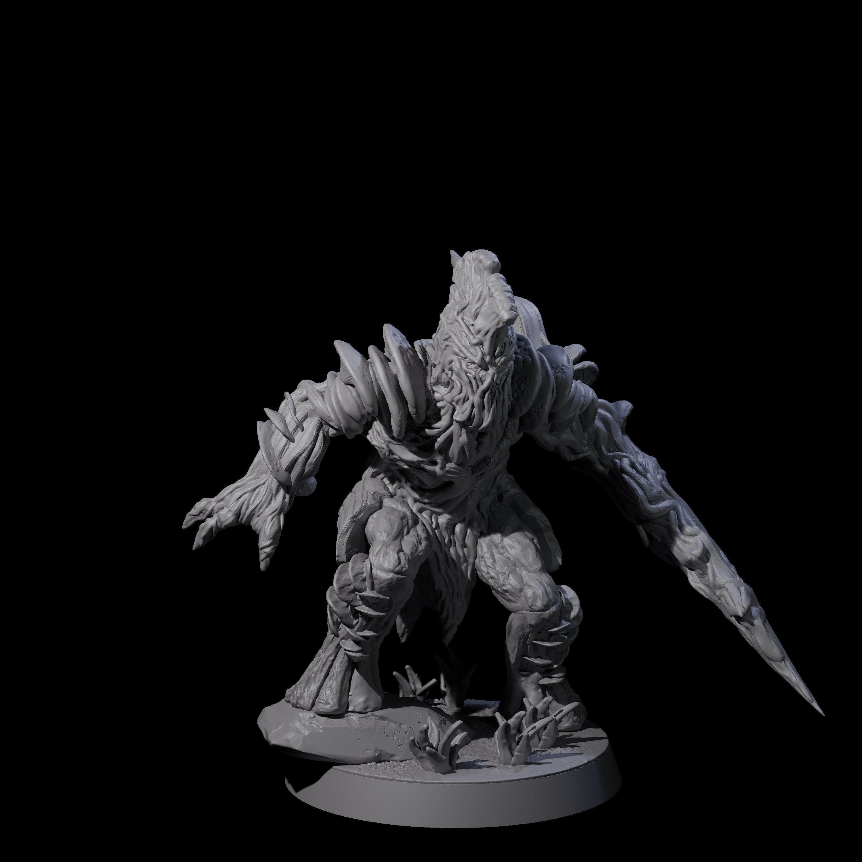 Spongy Myconid Warrior C Miniature for Dungeons and Dragons, Pathfinder or other TTRPGs