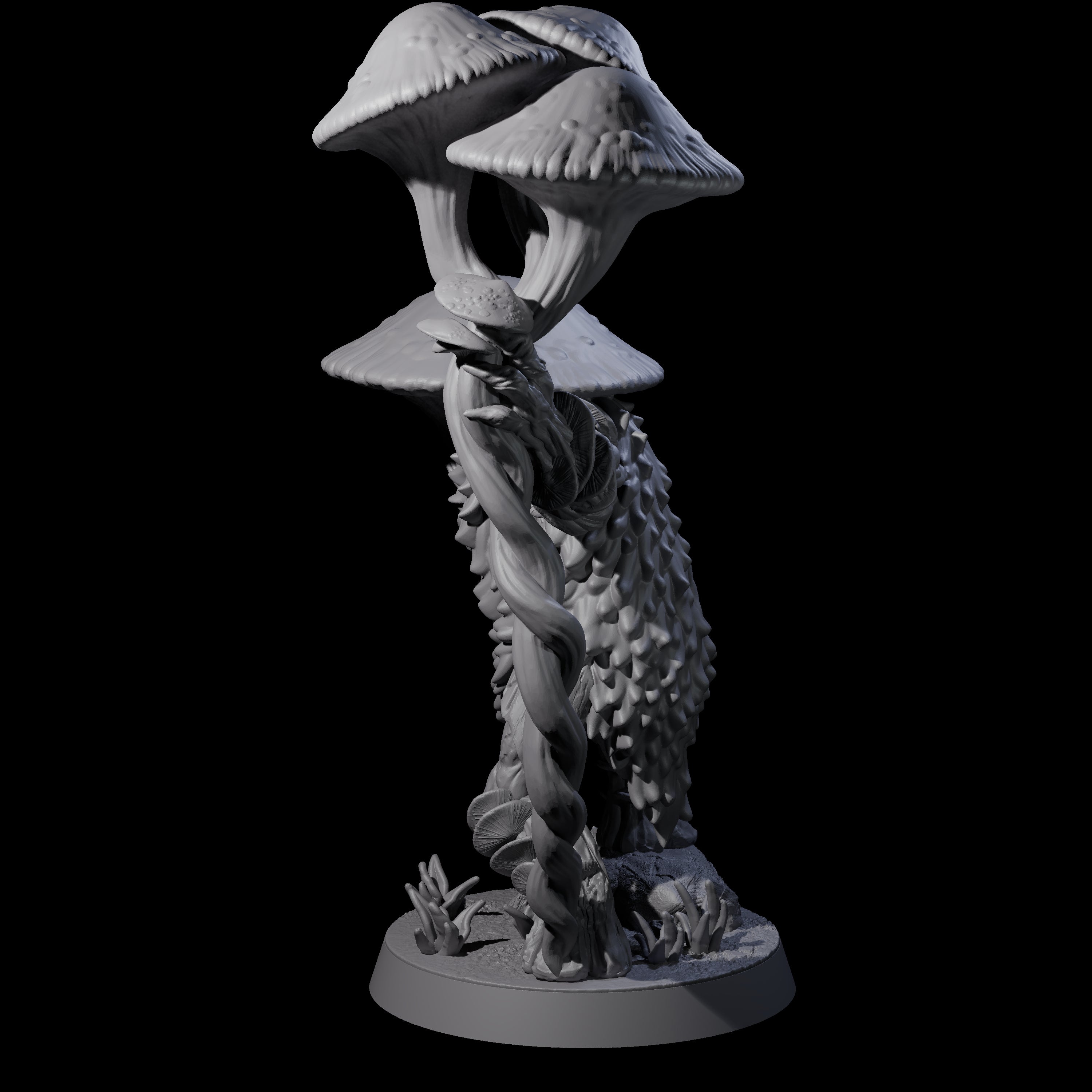 Spongy Myconid Warrior E Miniature for Dungeons and Dragons, Pathfinder or other TTRPGs