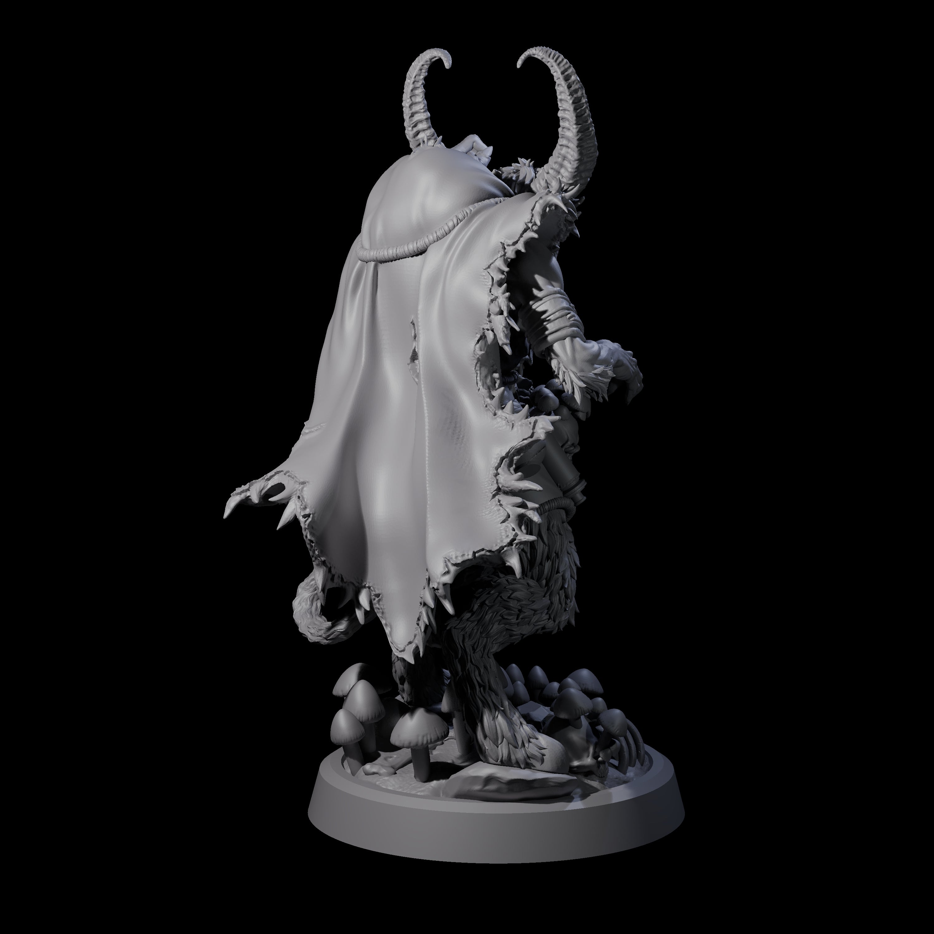 Spores Moulds and Fungus Satyr Trader Miniature for Dungeons and Dragons, Pathfinder or other TTRPGs