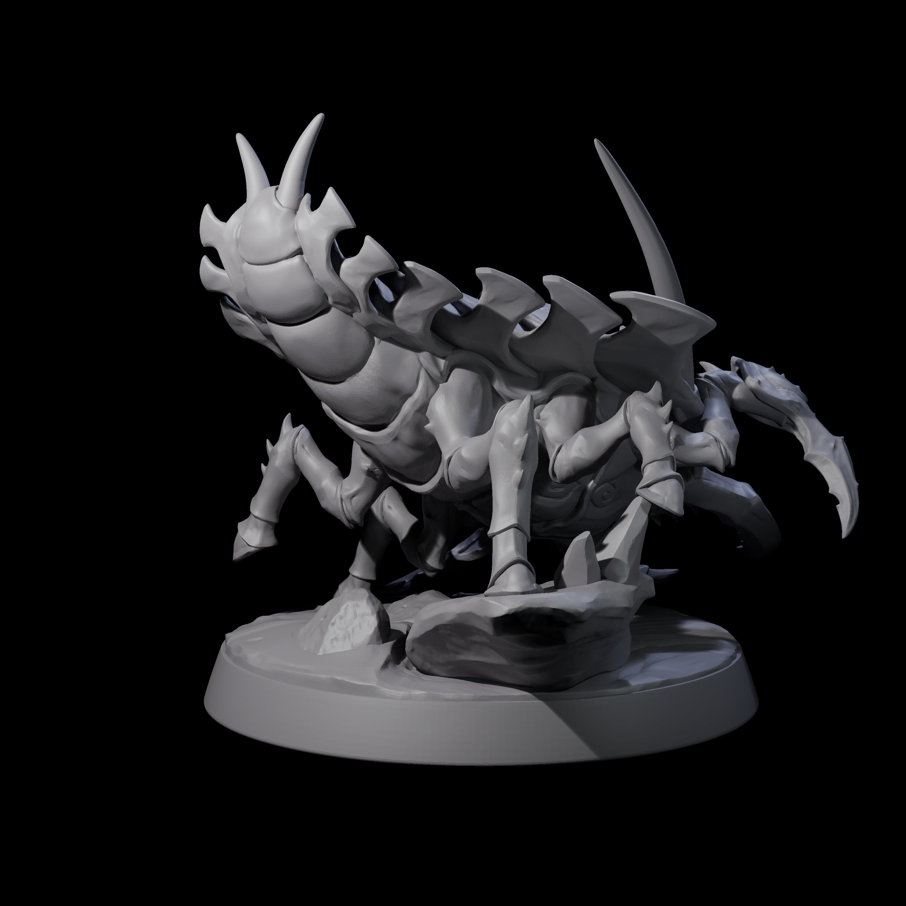 Squat Ankheg A Miniature for Dungeons and Dragons, Pathfinder or other TTRPGs