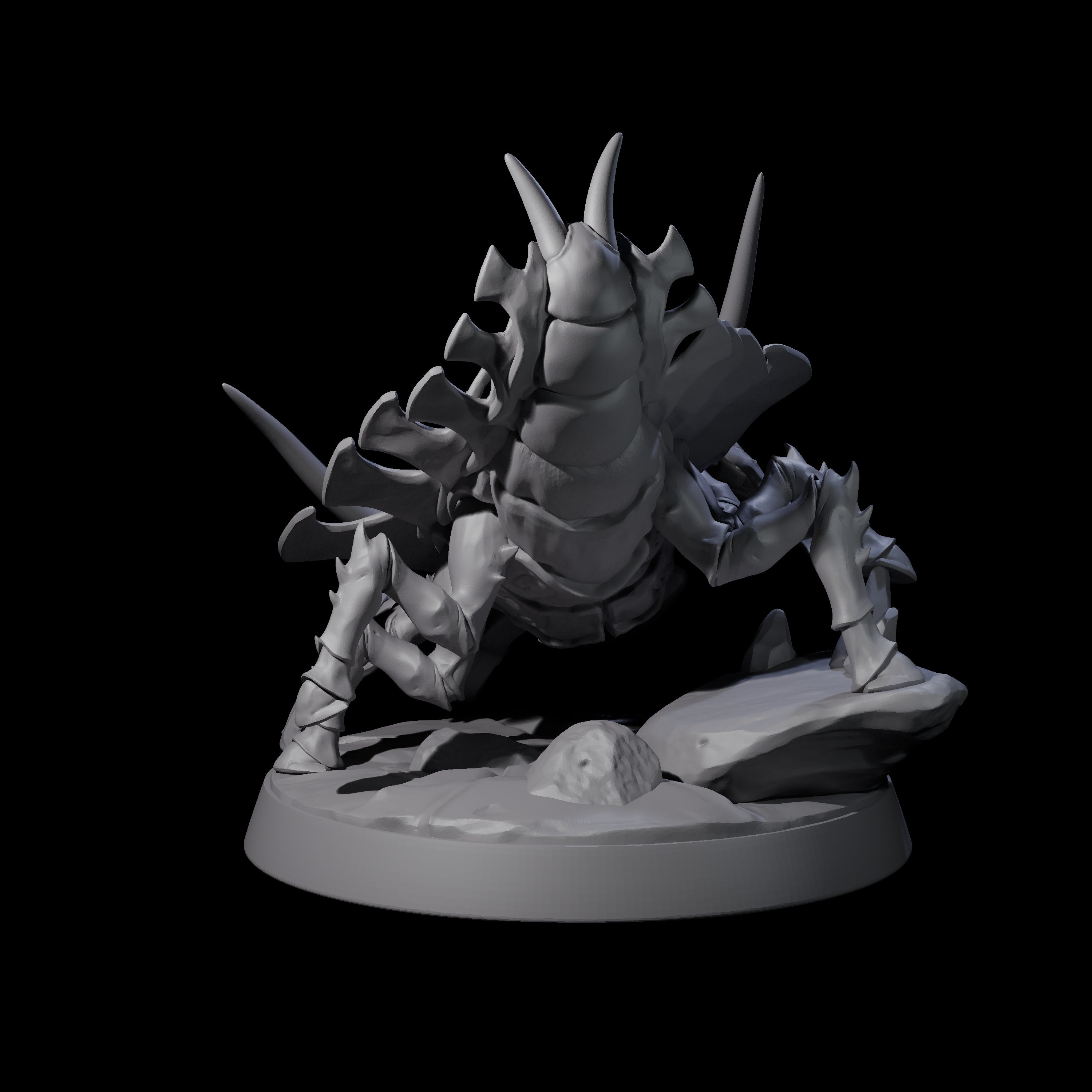 Squat Ankheg A Miniature for Dungeons and Dragons, Pathfinder or other TTRPGs