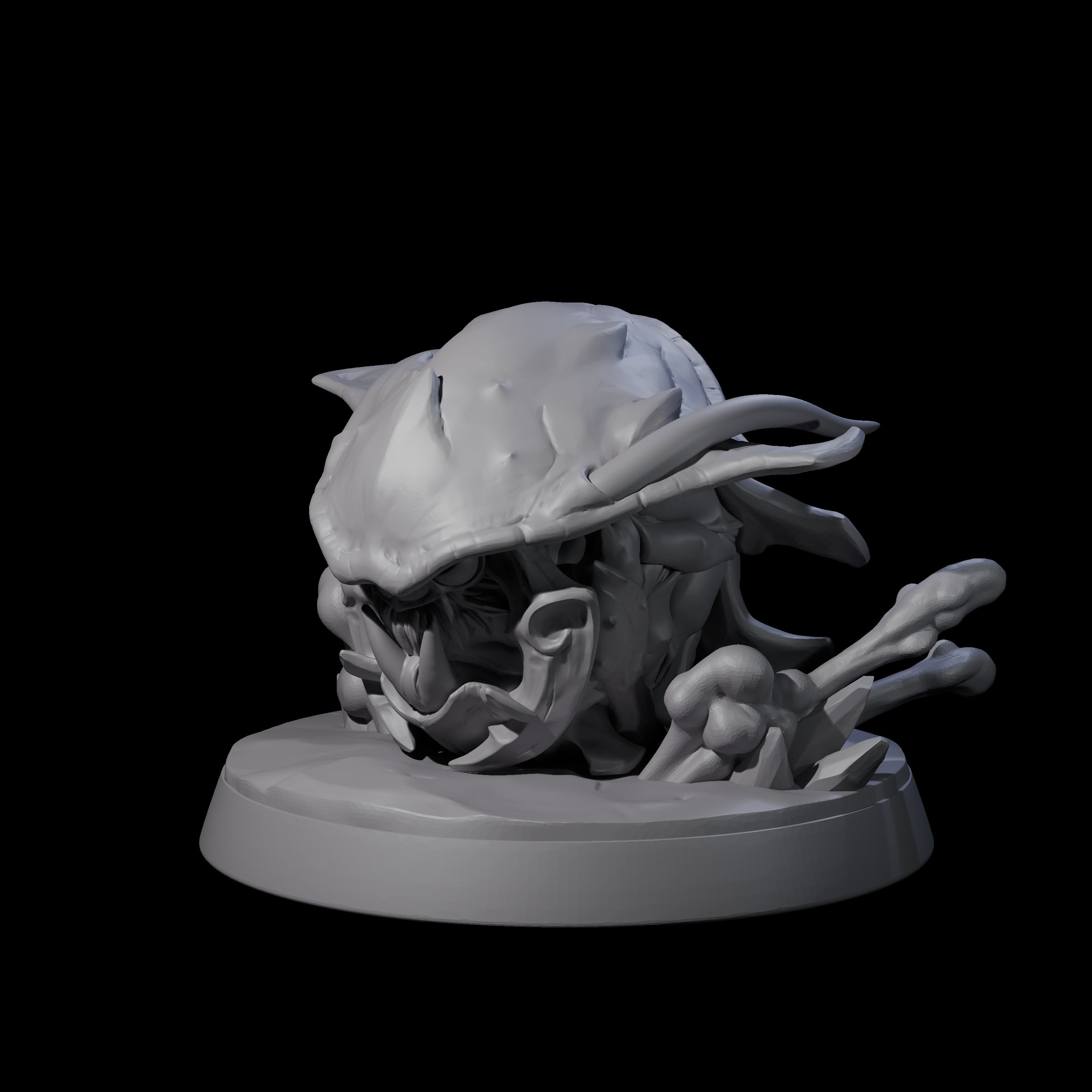 Squat Ankheg C Miniature for Dungeons and Dragons, Pathfinder or other TTRPGs