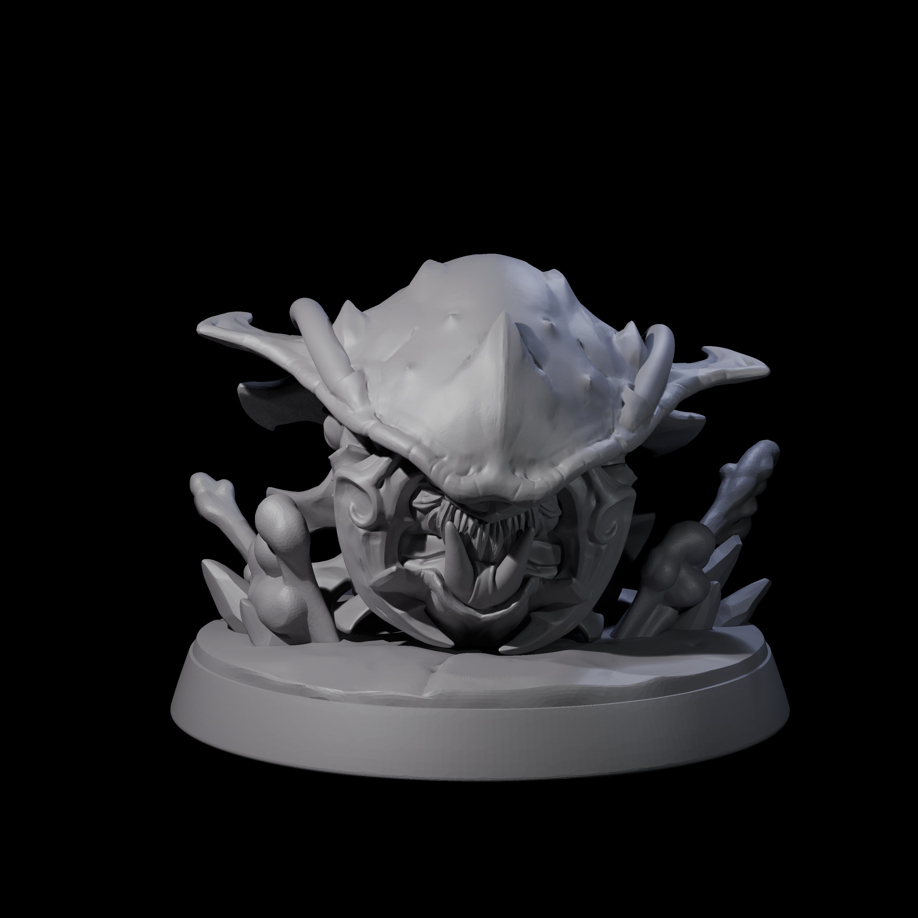 Squat Ankheg C Miniature for Dungeons and Dragons, Pathfinder or other TTRPGs