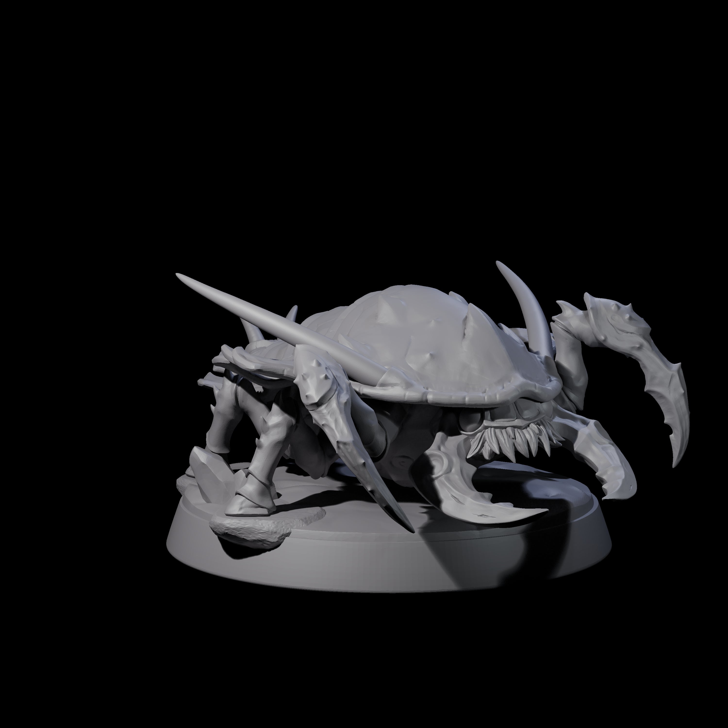 Squat Ankheg D Miniature for Dungeons and Dragons, Pathfinder or other TTRPGs