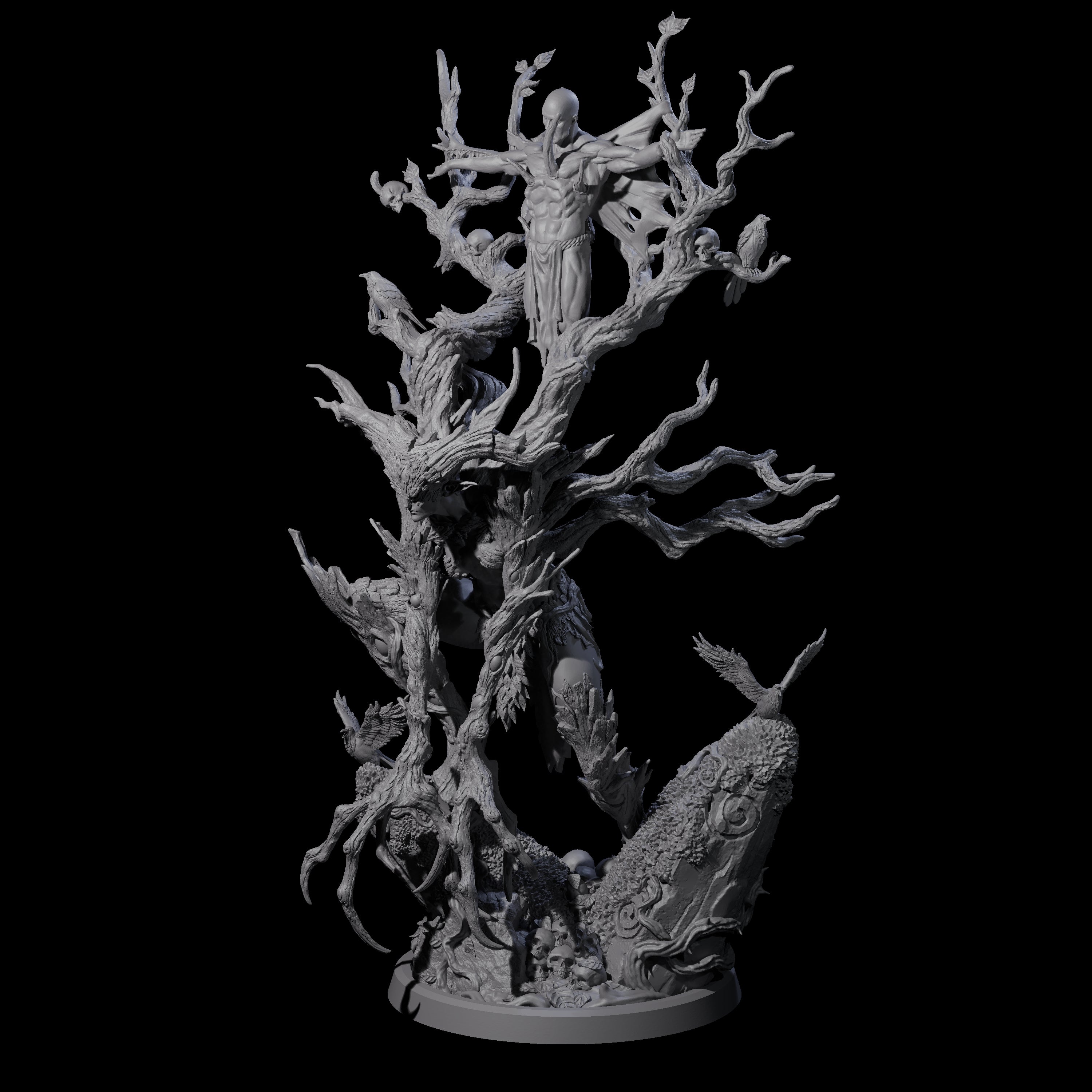 Stalking Gulthias Tree Miniature for Dungeons and Dragons, Pathfinder or other TTRPGs