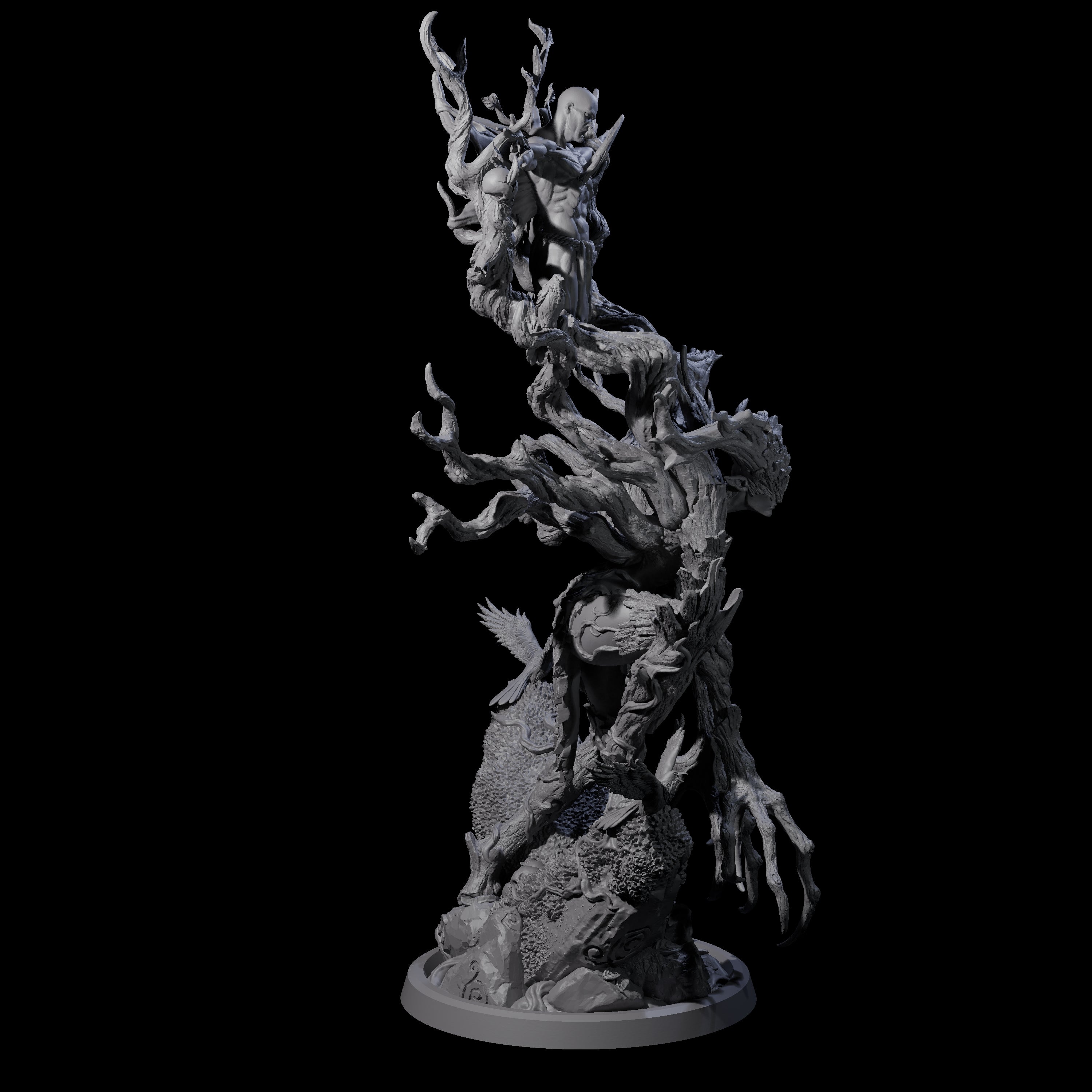 Stalking Gulthias Tree Miniature for Dungeons and Dragons, Pathfinder or other TTRPGs