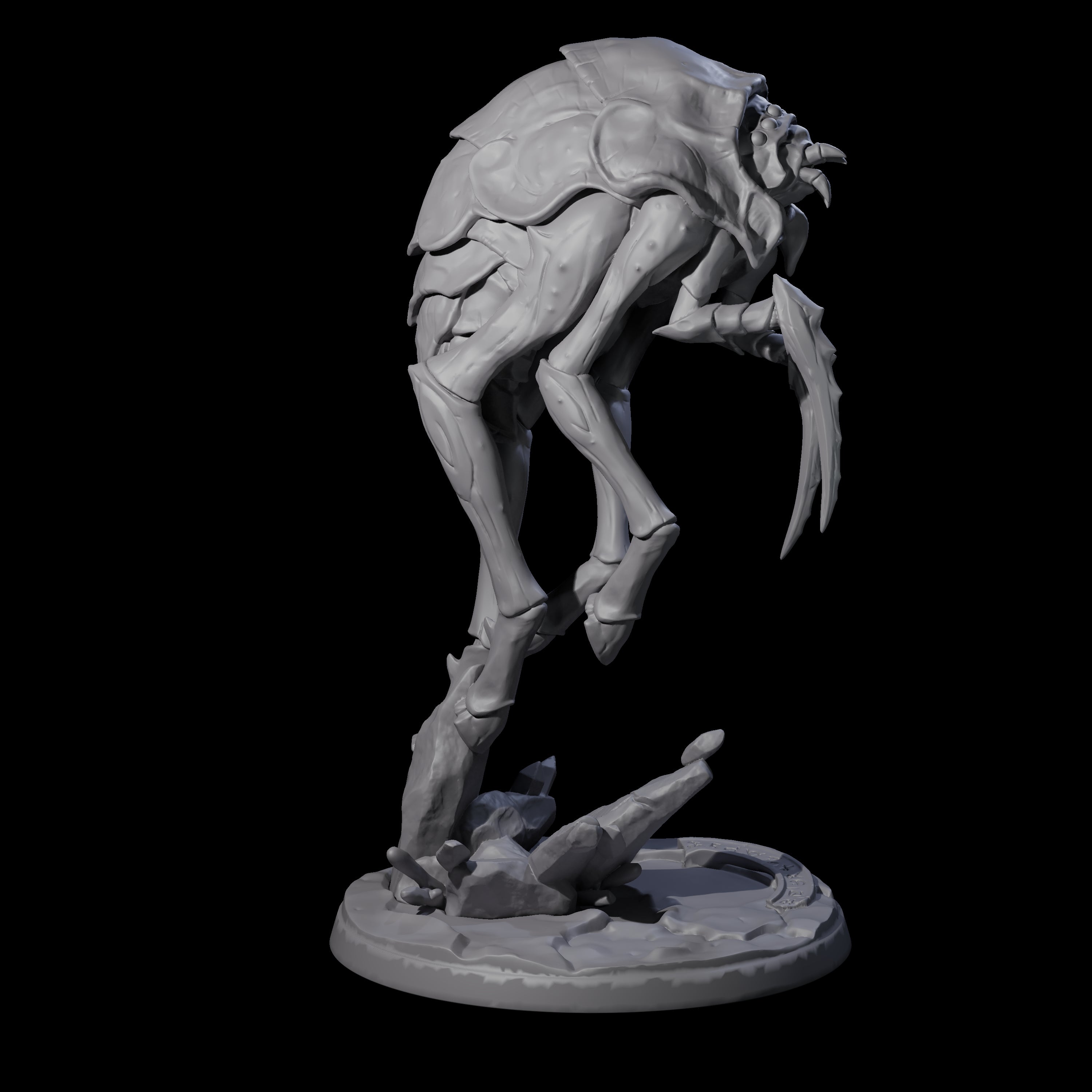 Stalking Underdark Ankheg A Miniature for Dungeons and Dragons, Pathfinder or other TTRPGs