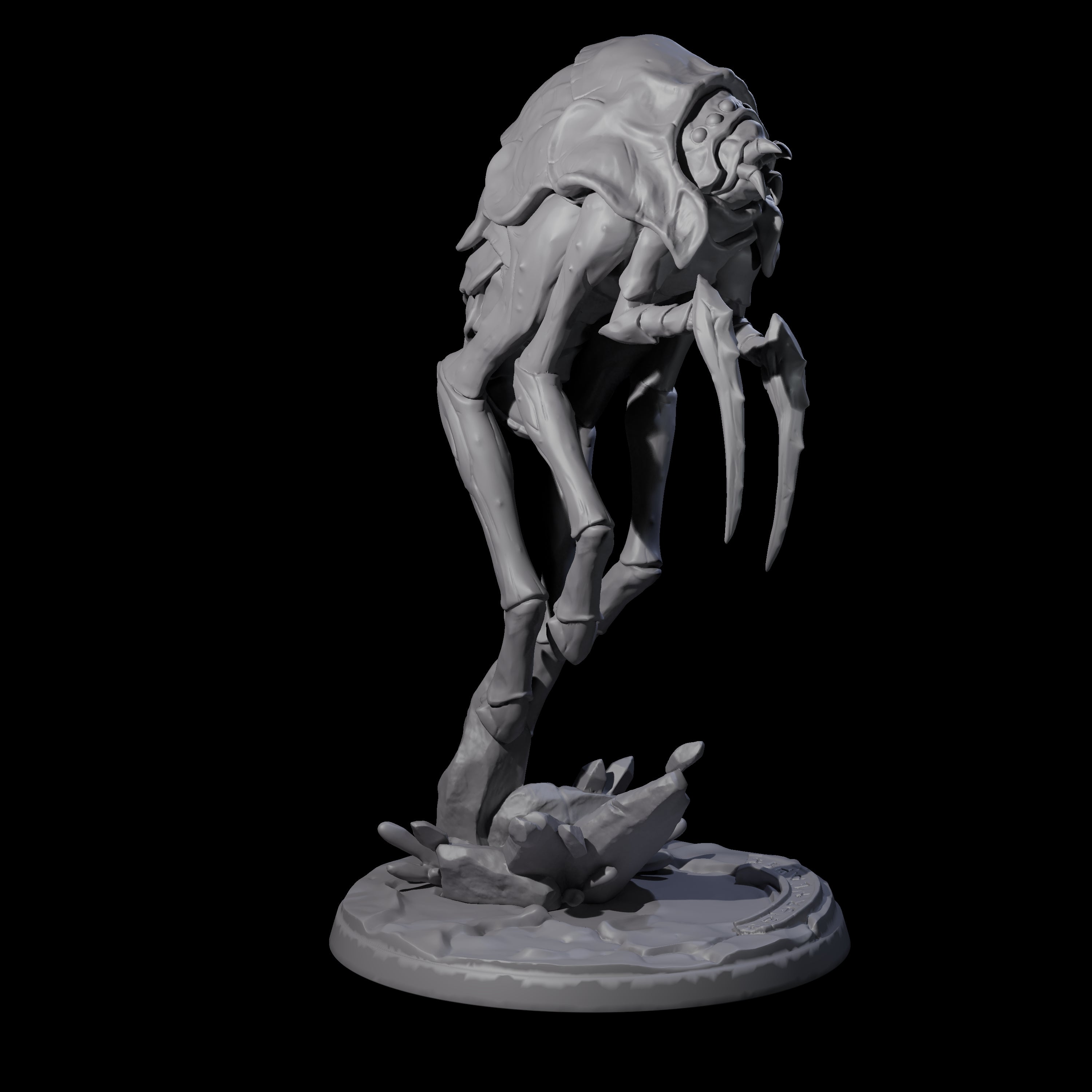 Stalking Underdark Ankheg A Miniature for Dungeons and Dragons, Pathfinder or other TTRPGs