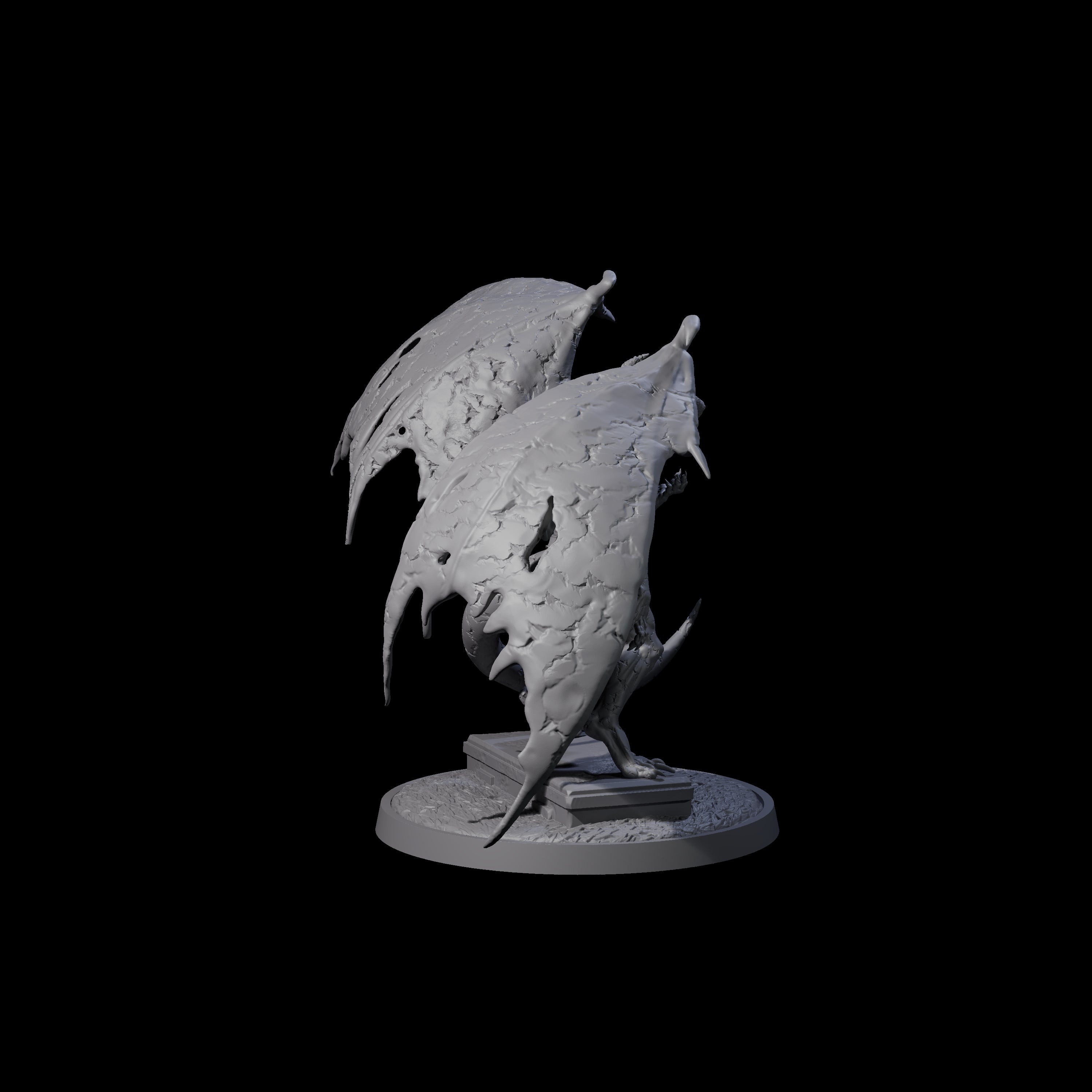 Static Gargoyle B Miniature for Dungeons and Dragons, Pathfinder or other TTRPGs