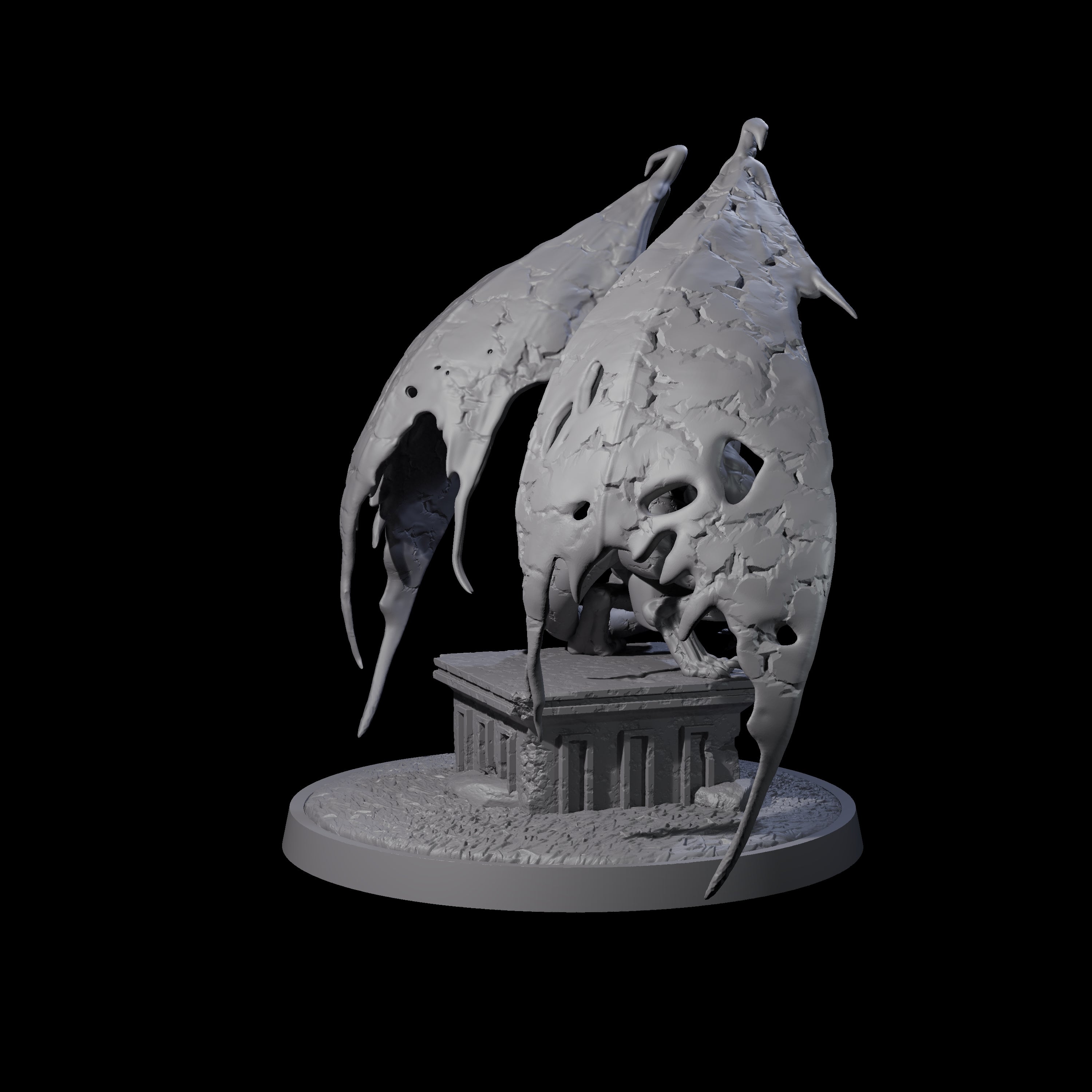 Static Gargoyle D Miniature for Dungeons and Dragons, Pathfinder or other TTRPGs