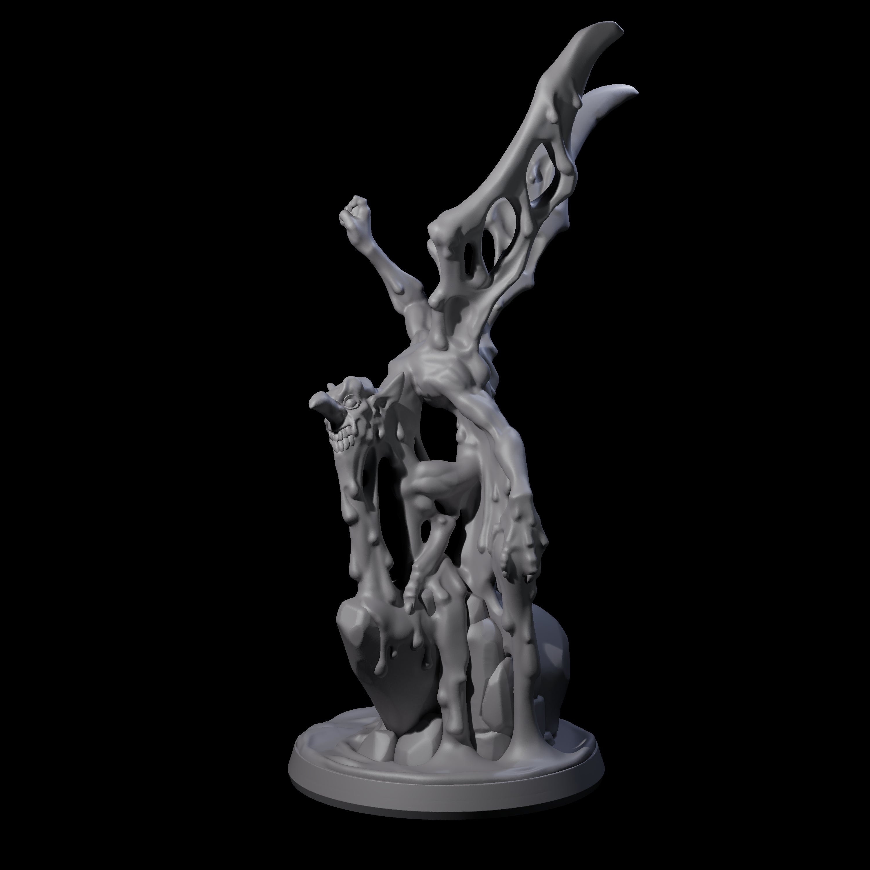 Sticky Mud Mephit Miniature for Dungeons and Dragons, Pathfinder or other TTRPGs