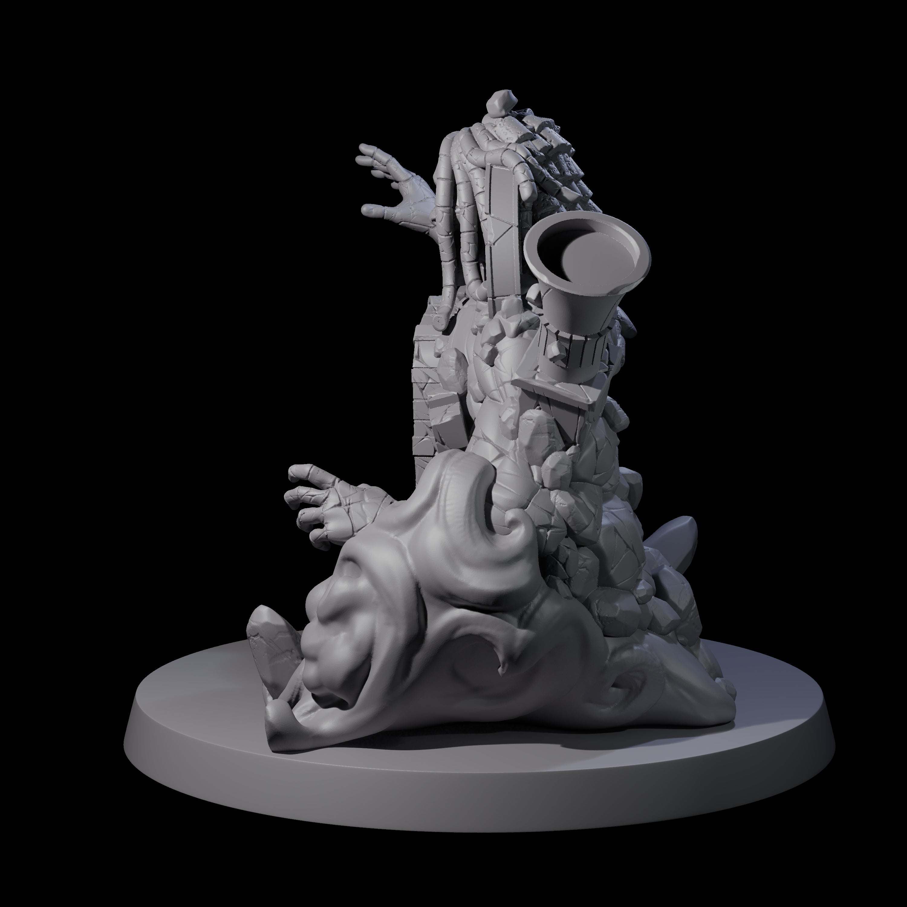 Stony Animated Statue A Miniature for Dungeons and Dragons, Pathfinder or other TTRPGs