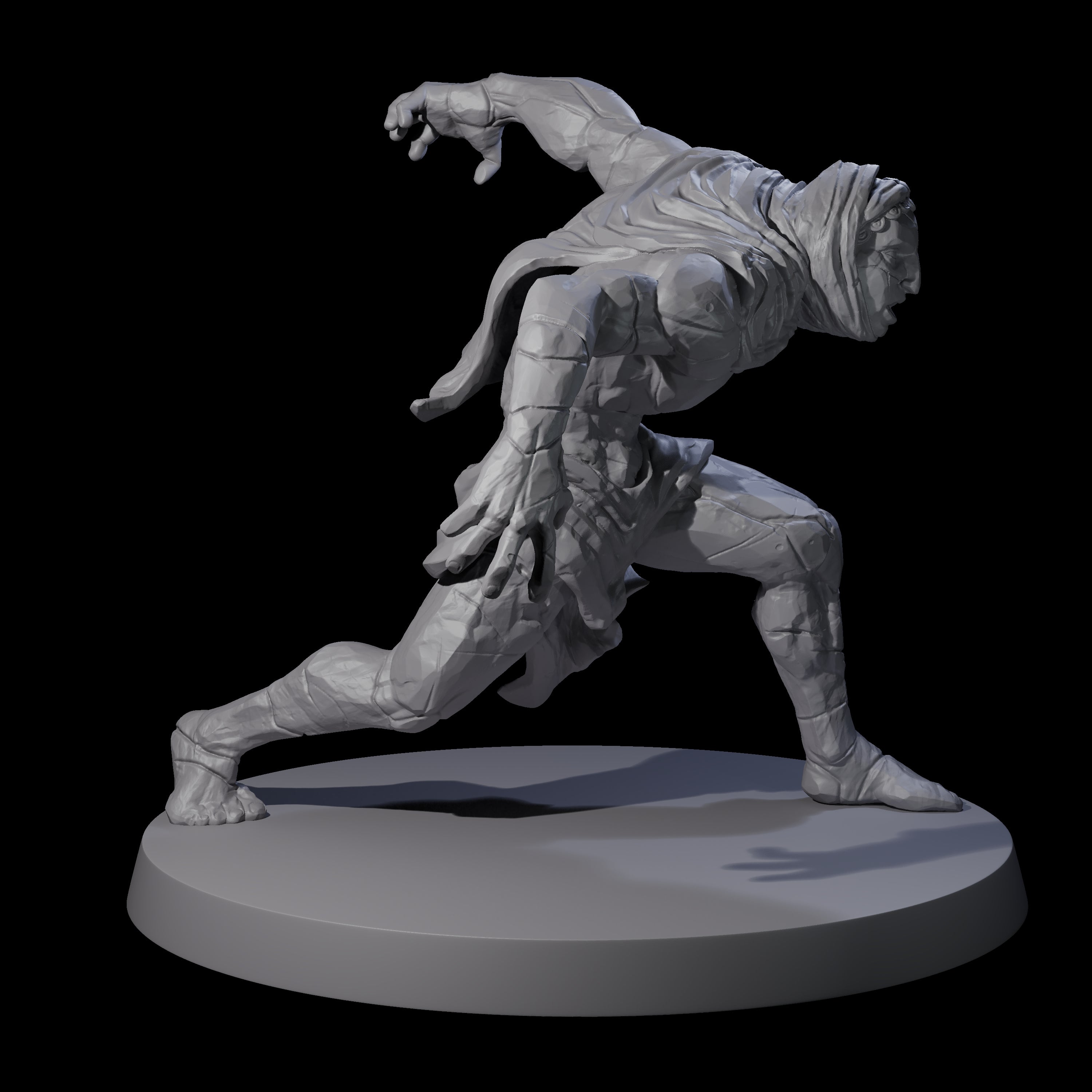 Stony Animated Statue B Miniature for Dungeons and Dragons, Pathfinder or other TTRPGs