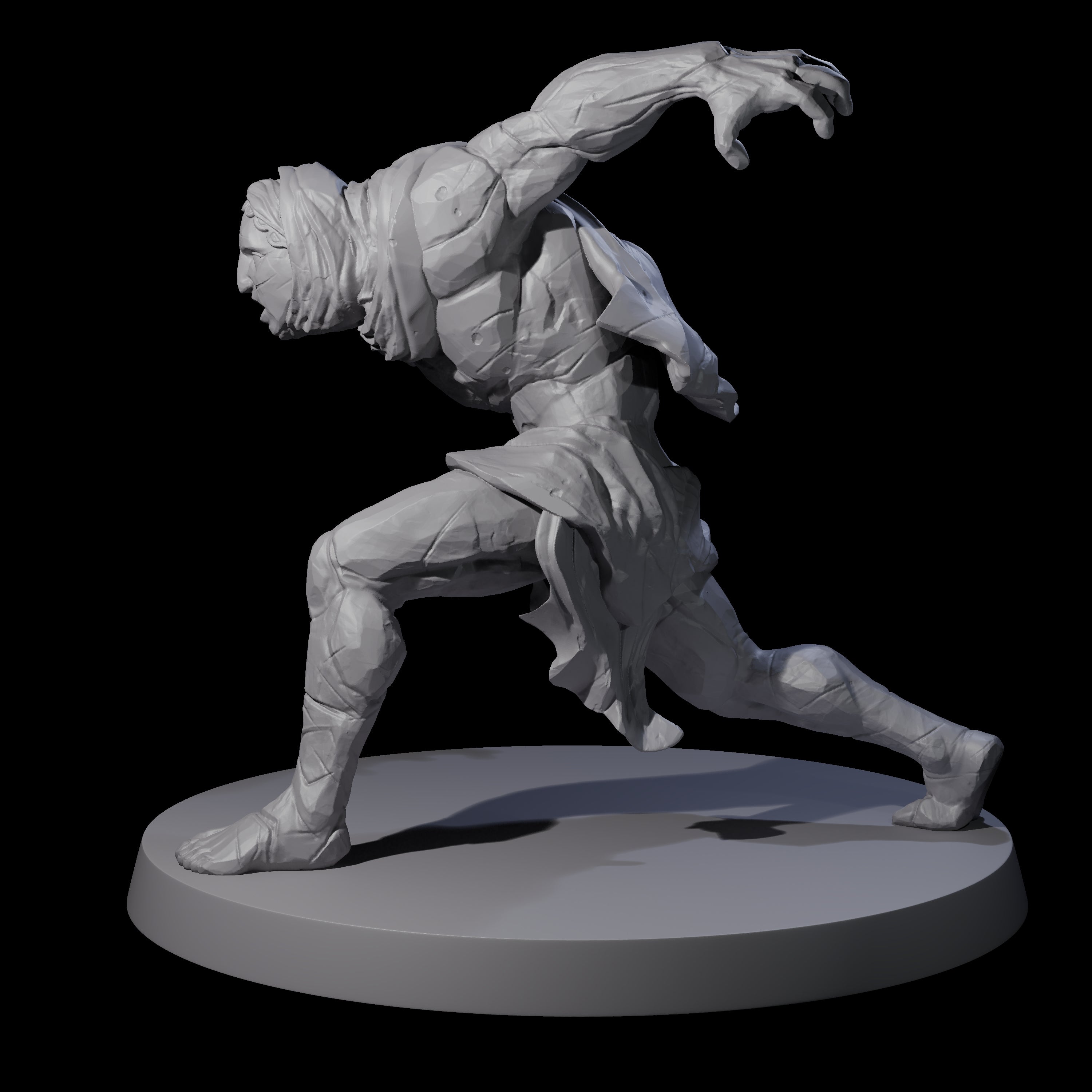 Stony Animated Statue B Miniature for Dungeons and Dragons, Pathfinder or other TTRPGs