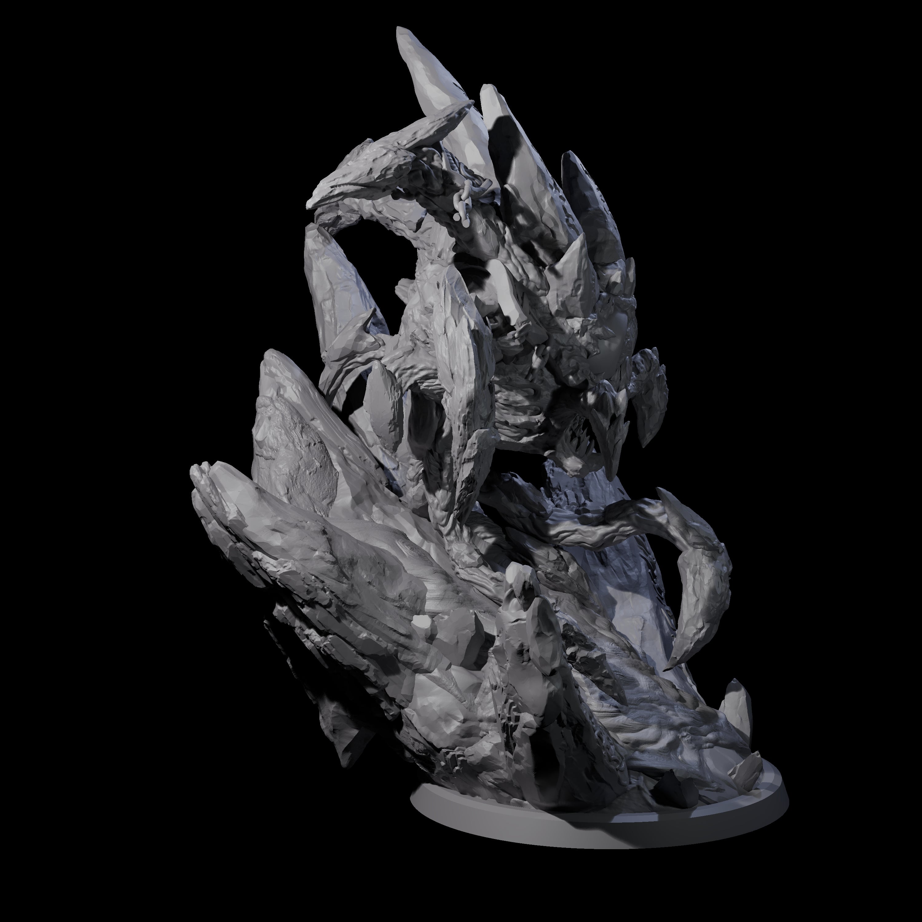 Stony Beholder Miniature for Dungeons and Dragons, Pathfinder or other TTRPGs