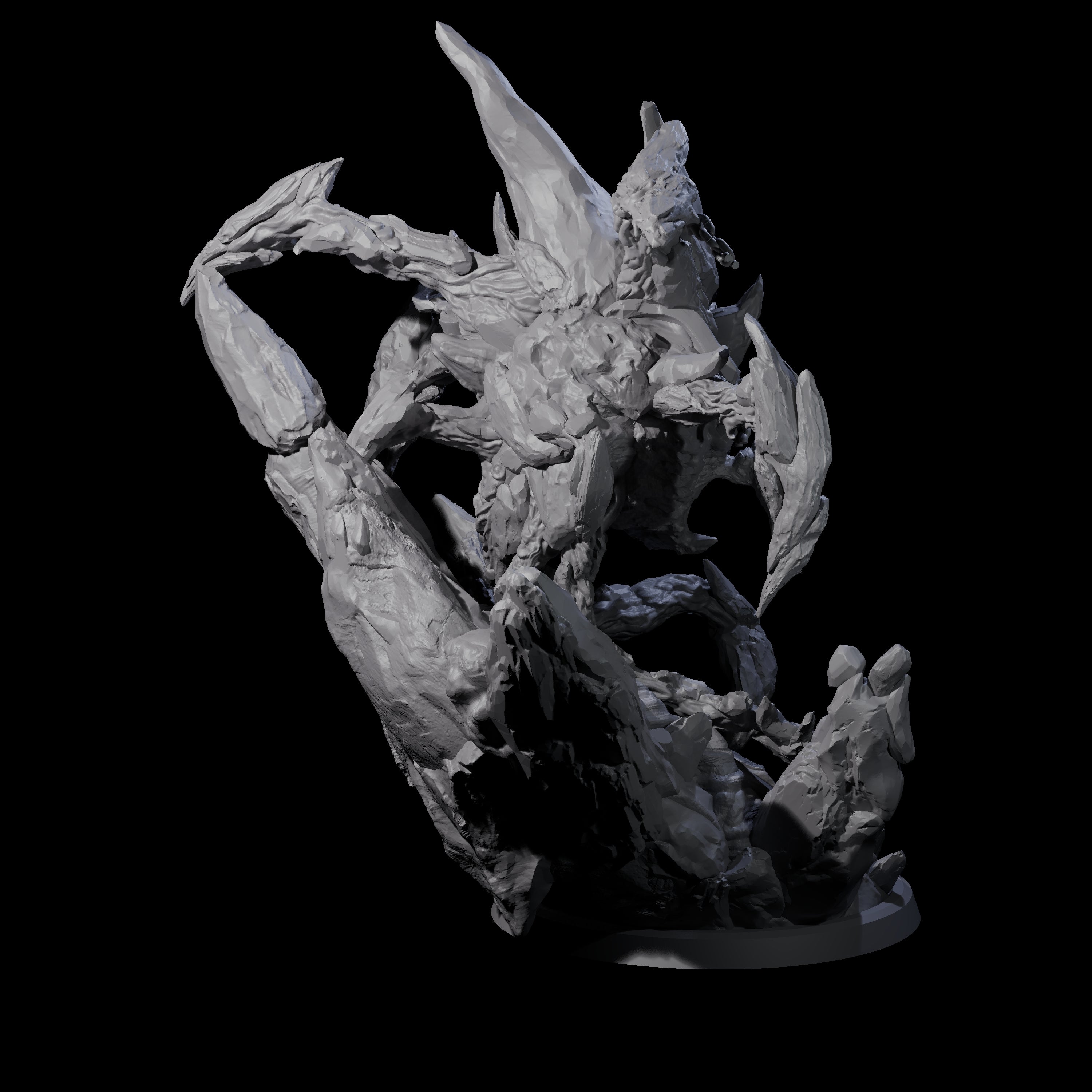 Stony Beholder Miniature for Dungeons and Dragons, Pathfinder or other TTRPGs